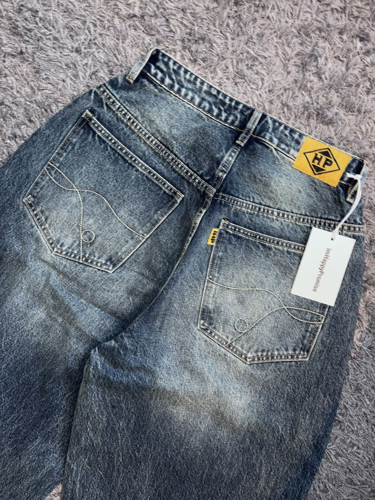 Other IHP Baggy Blue Jeans Size US 28 / EU 44 - 5 Thumbnail