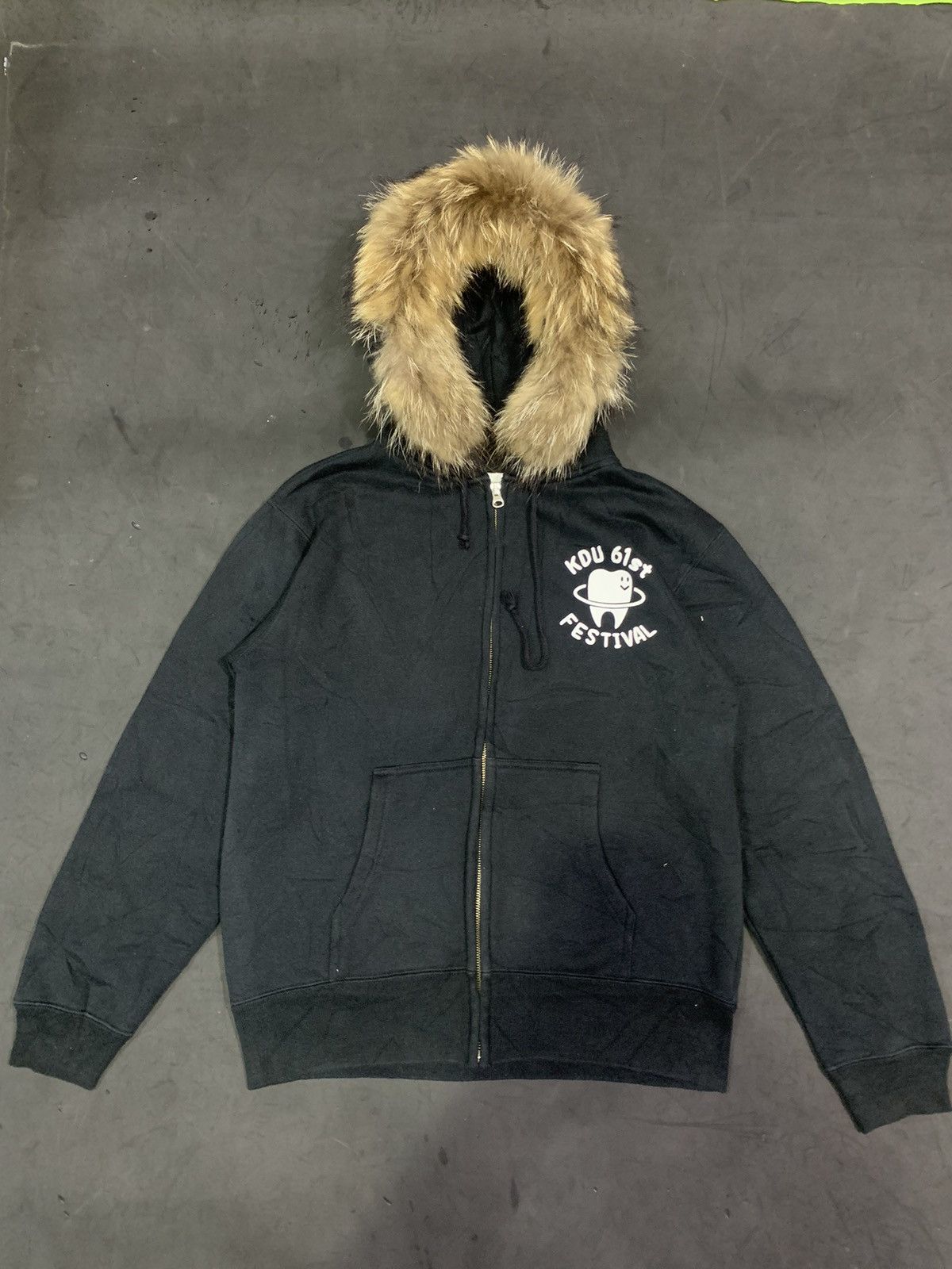 If Six Was Nine × Japanese Brand × Le Grande Bleu (L.G.B.) 💸BINDINGOFFER💸Fur hoodie united athle lgb ifsixwasnine style Size US L / EU 52-54 / 3 - 2 Thumbnail