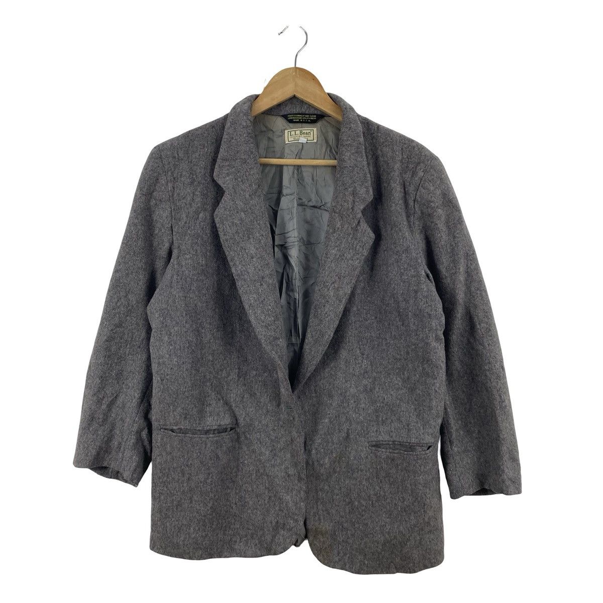 L.L. Bean Vintage L.L.BEAN Blazer Jacket Tailored Classic Workwear Size M / US 6-8 / IT 42-44 - 4 Thumbnail