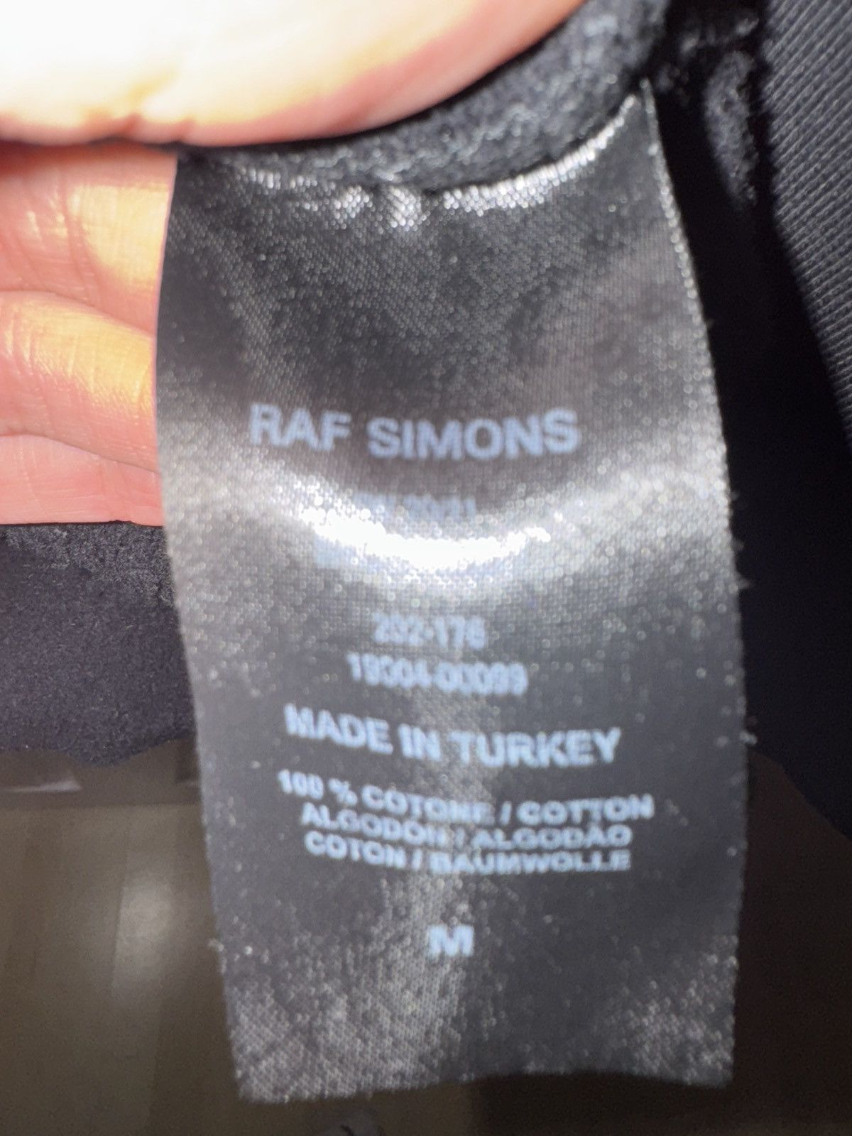 Raf Simons Raf simons 2020.2021 Oversized Distressed Hoodie. Size US M / EU 48-50 / 2 - 8 Thumbnail
