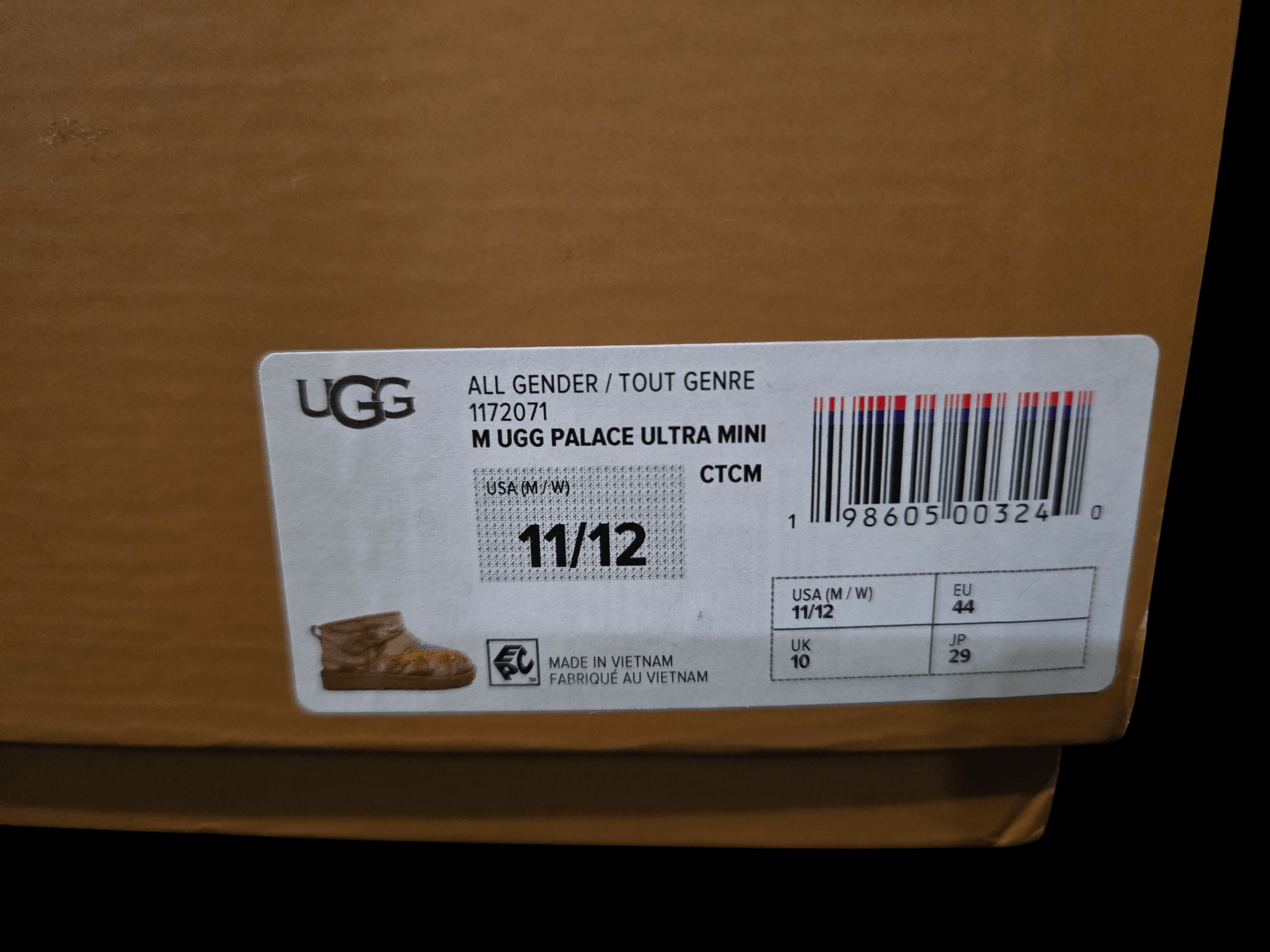 Palace × Ugg UGG Classic Ultra Mini Boot Size US 11 / EU 44 - 3 Thumbnail