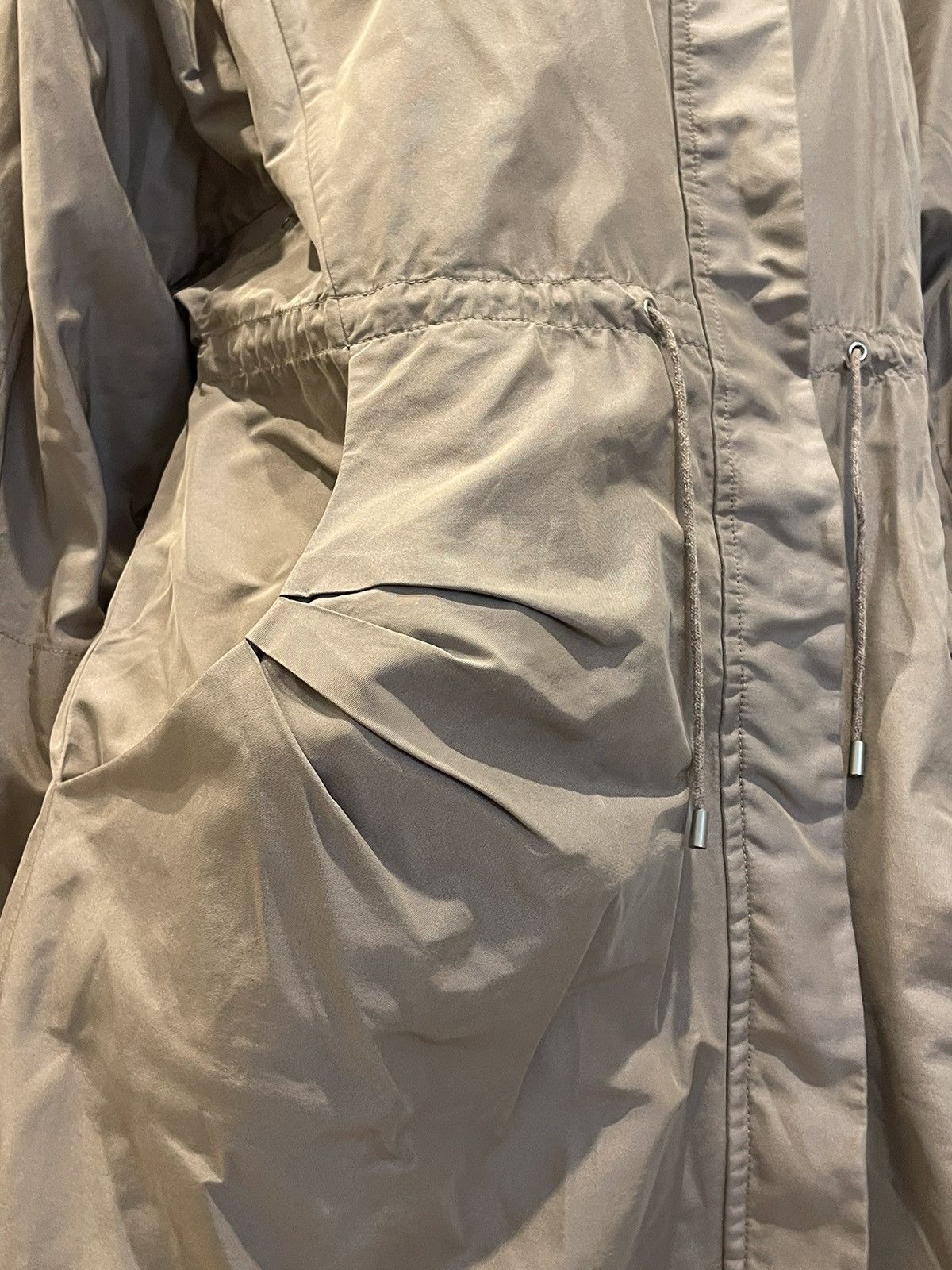 Brunello Cucinelli × Designer Brunello Cucinelli Light Camel Taupe Zip Windbreaker Jacket Size XL / US 12-14 / IT 48-50 - 7 Thumbnail