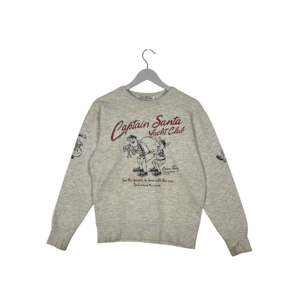 Designer × Vintage vintage Hoodie/ sweater captain sant a rare design Size US S / EU 44-46 / 1 - 1 Thumbnail