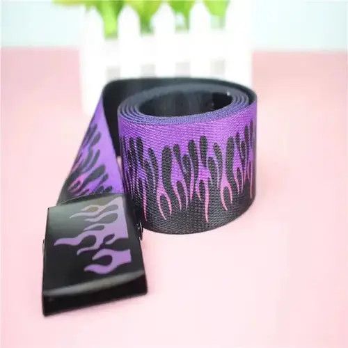 Other Flame Print Belt Size ONE SIZE - 2 Thumbnail