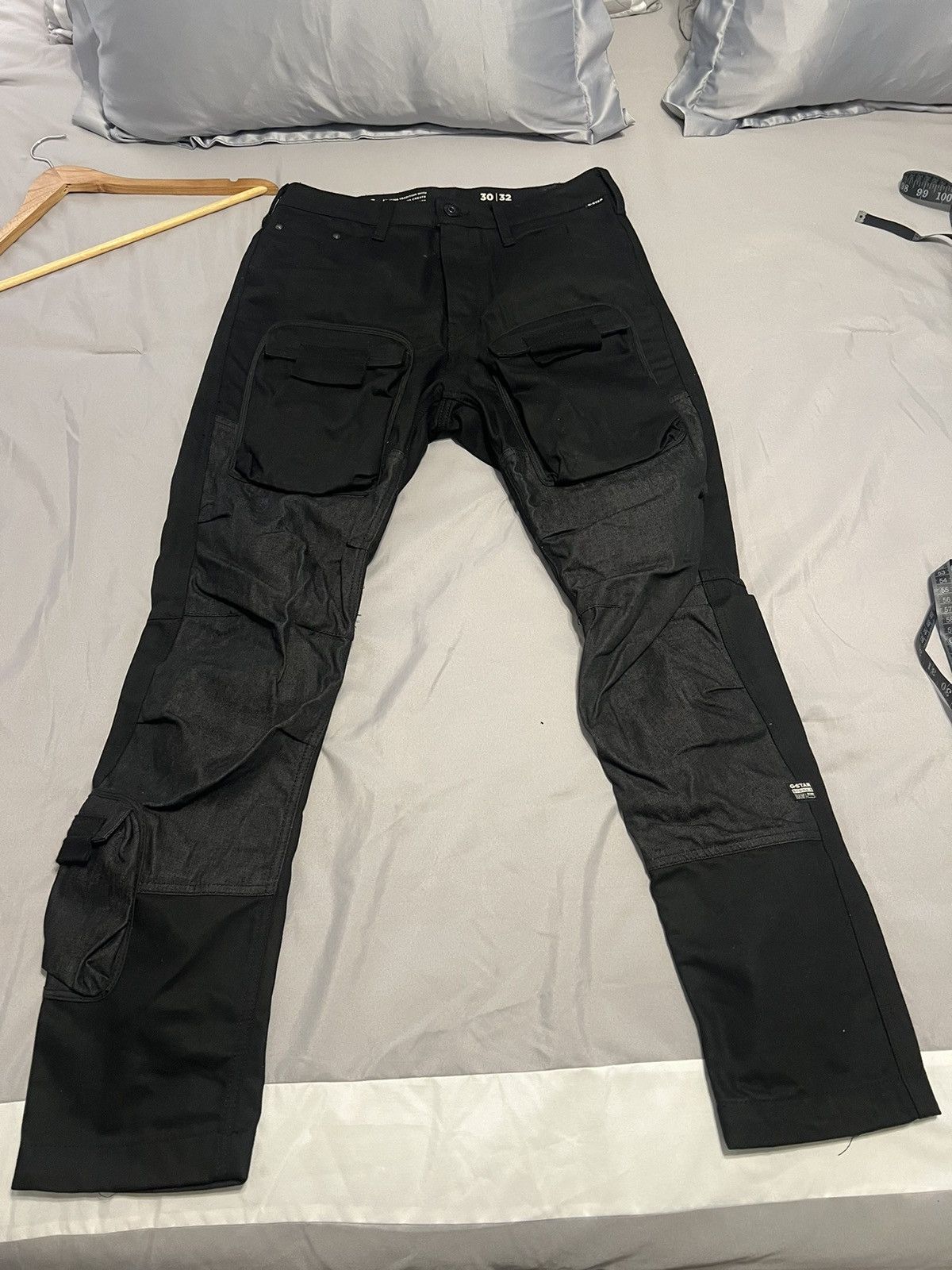 image of G Star Raw Cargo Pants in Black, Men's (Size 30)