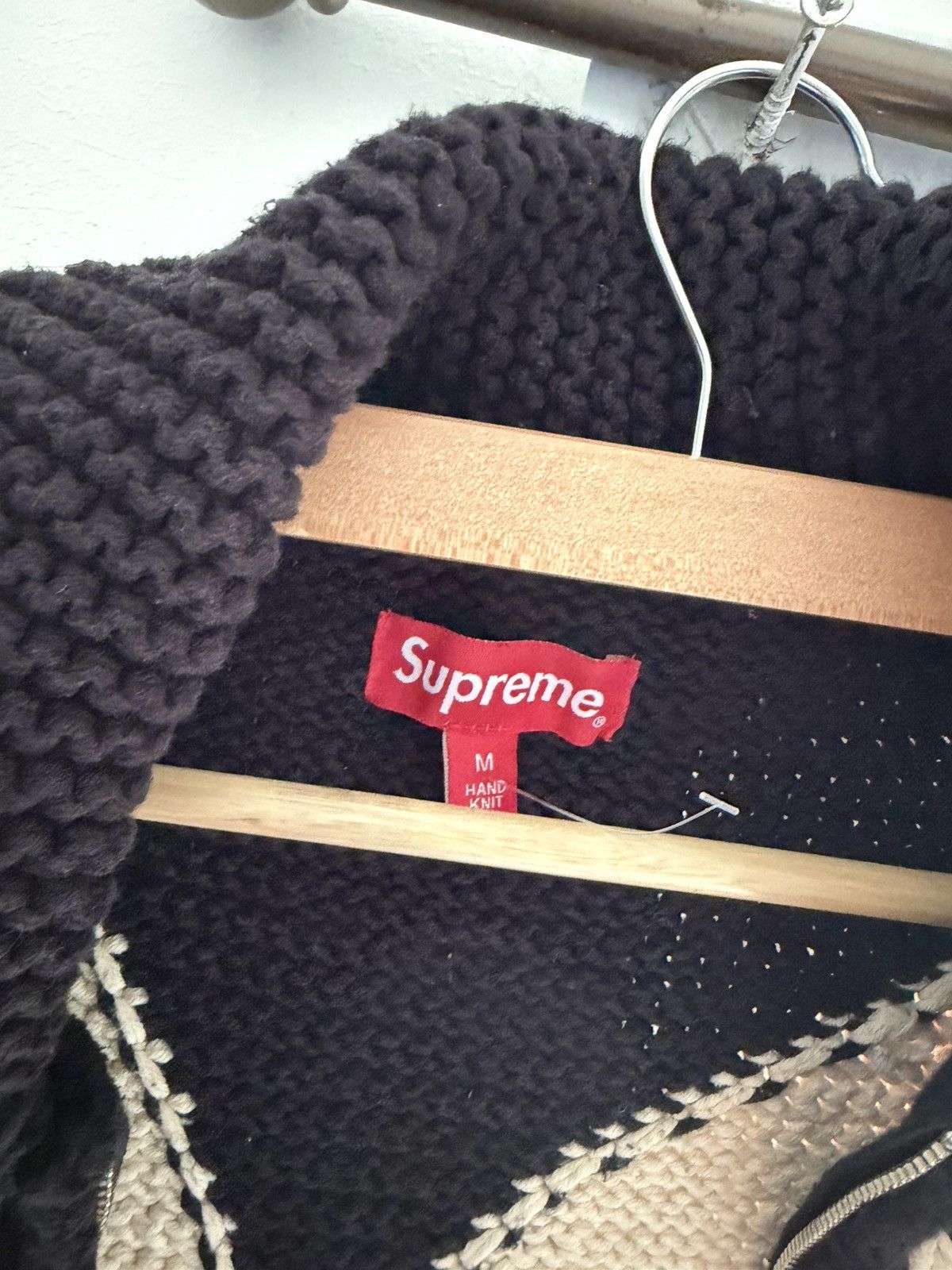 Supreme Supreme playboy cardigan 2017 fw Black & White Size US M / EU 48-50 / 2 - 3 Thumbnail