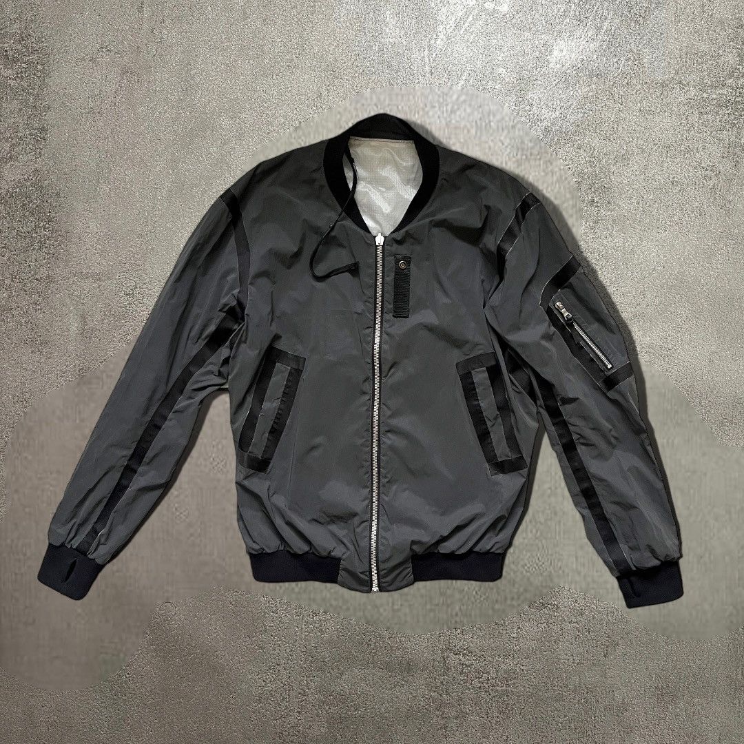 11 By Boris Bidjan Saberi Taped reversible bomber | Grailed