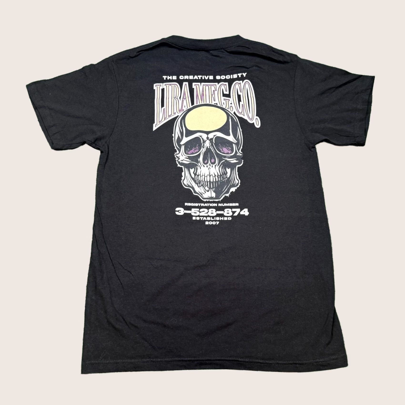 CO Lira MFG CO Graphic T Shirt Men's M Black Short Sleeve Crew Neck Tee Casual Size US M / EU 48-50 / 2 - 1 Thumbnail