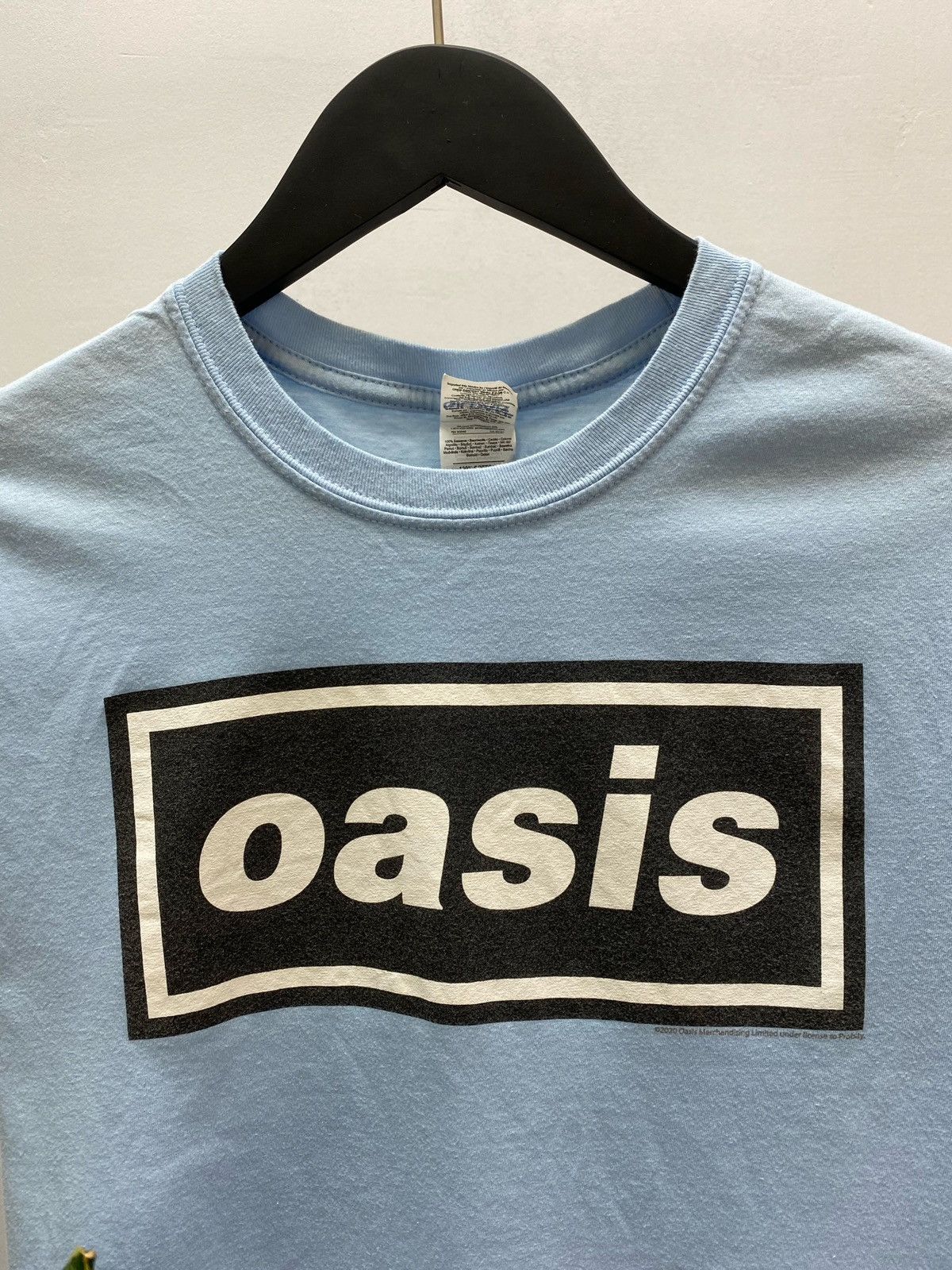 Band Tees × Vintage Oasis Shirt Box Logo Vintage Band Tees Radiohead Size US M / EU 48-50 / 2 - 9 Thumbnail