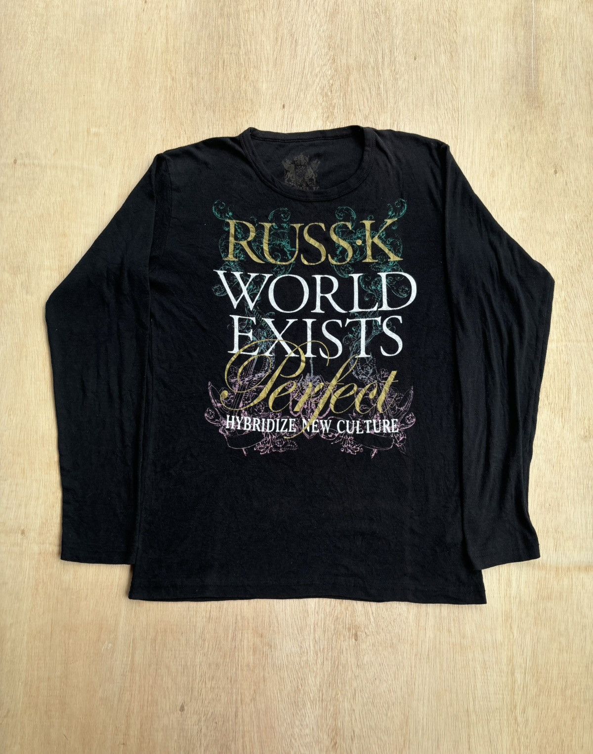 Hysteric Glamour × If Six Was Nine × Japanese Brand Y2k Russ.k World Exists Ifsixwasnine Lgb style Size US L / EU 52-54 / 3 - 1 Thumbnail