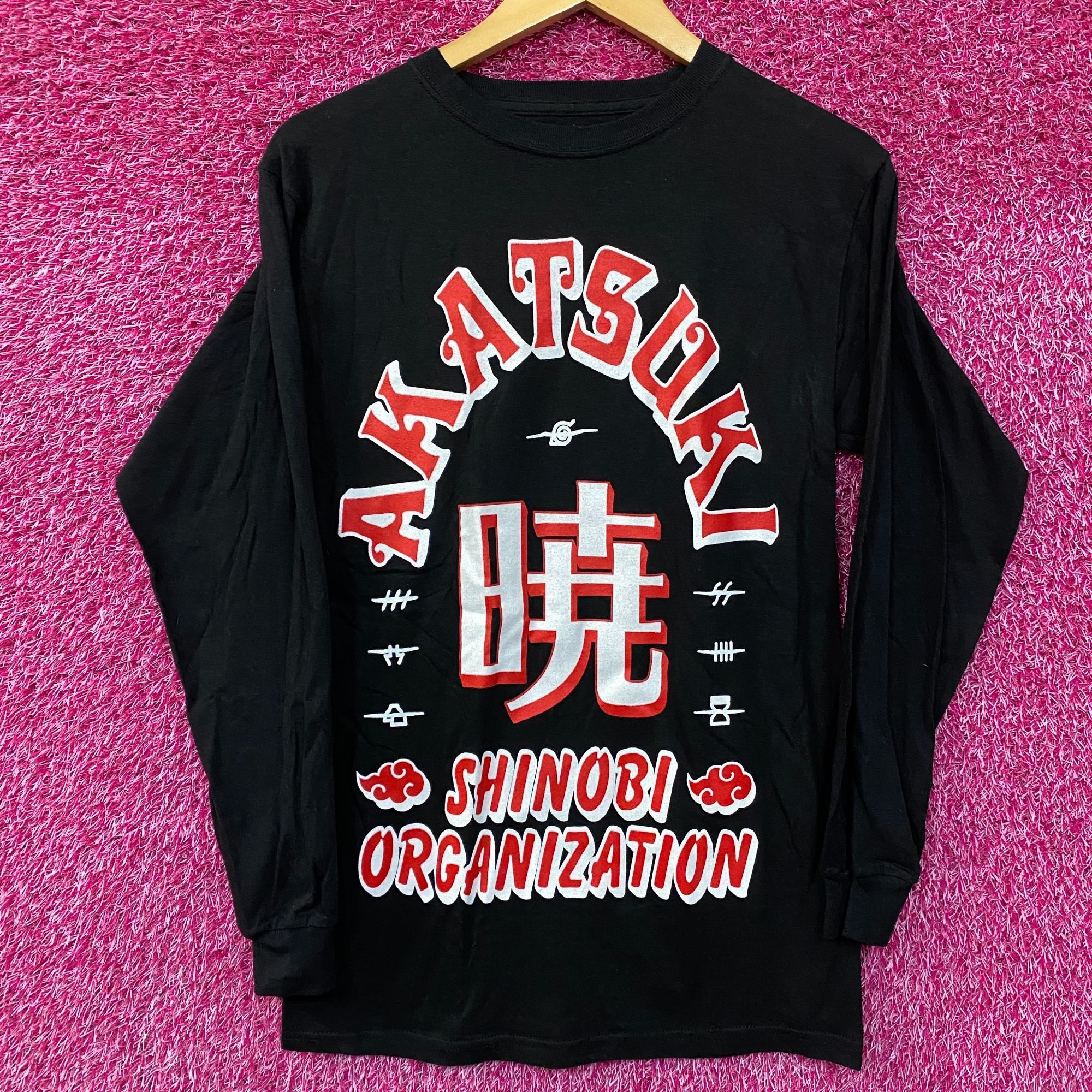 Ripple Junction Naruto Shippuden Akatauki Shinobi Organization Long Sleeve T Size US S / EU 44-46 / 1 - 1 Thumbnail