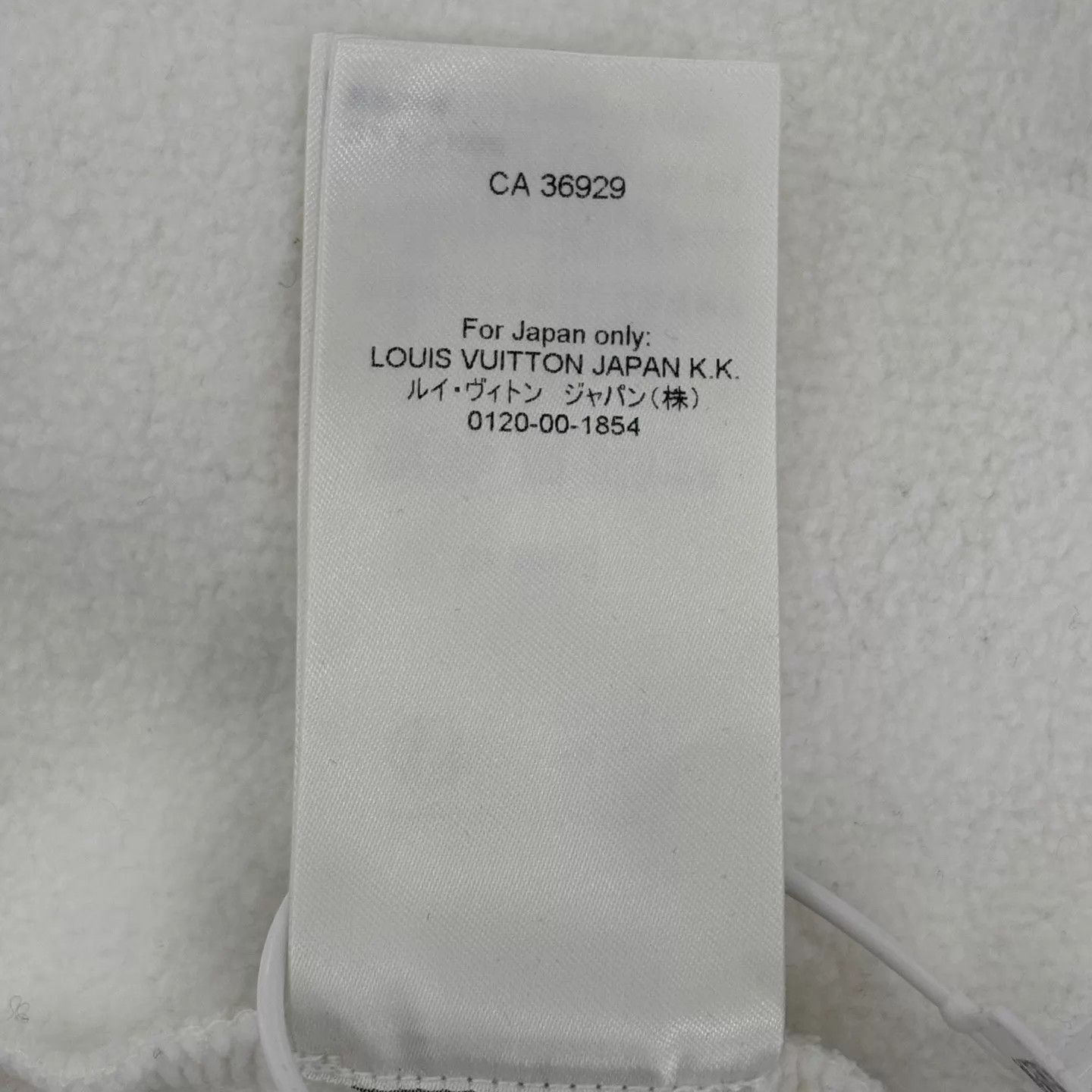 Louis Vuitton LV Graffiti Damier White Crewneck Sweatshirt Size US XXL / EU 58 / 5 - 5 Thumbnail