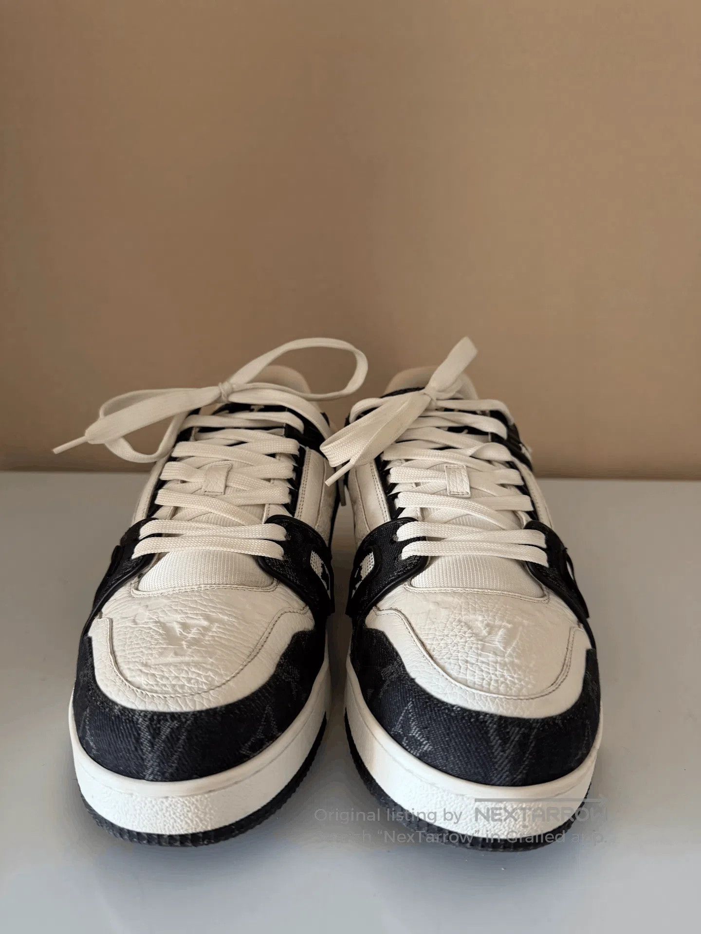 Louis Vuitton Louis Vuitton Trainer Panda Sneakers. Size US 9.5 / EU 42-43 - 2 Thumbnail