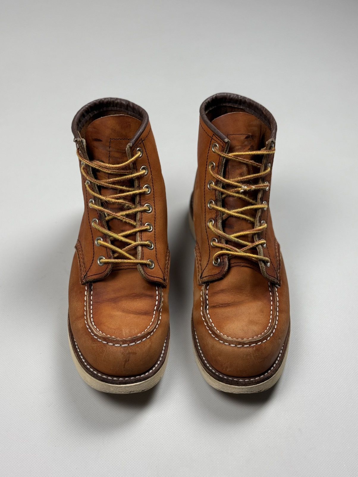 Red Wing Red Wing Shoes Vintage Leather Moc Toe Boots Size US 8.5 Size US 8.5 / EU 41-42 - 10 Thumbnail