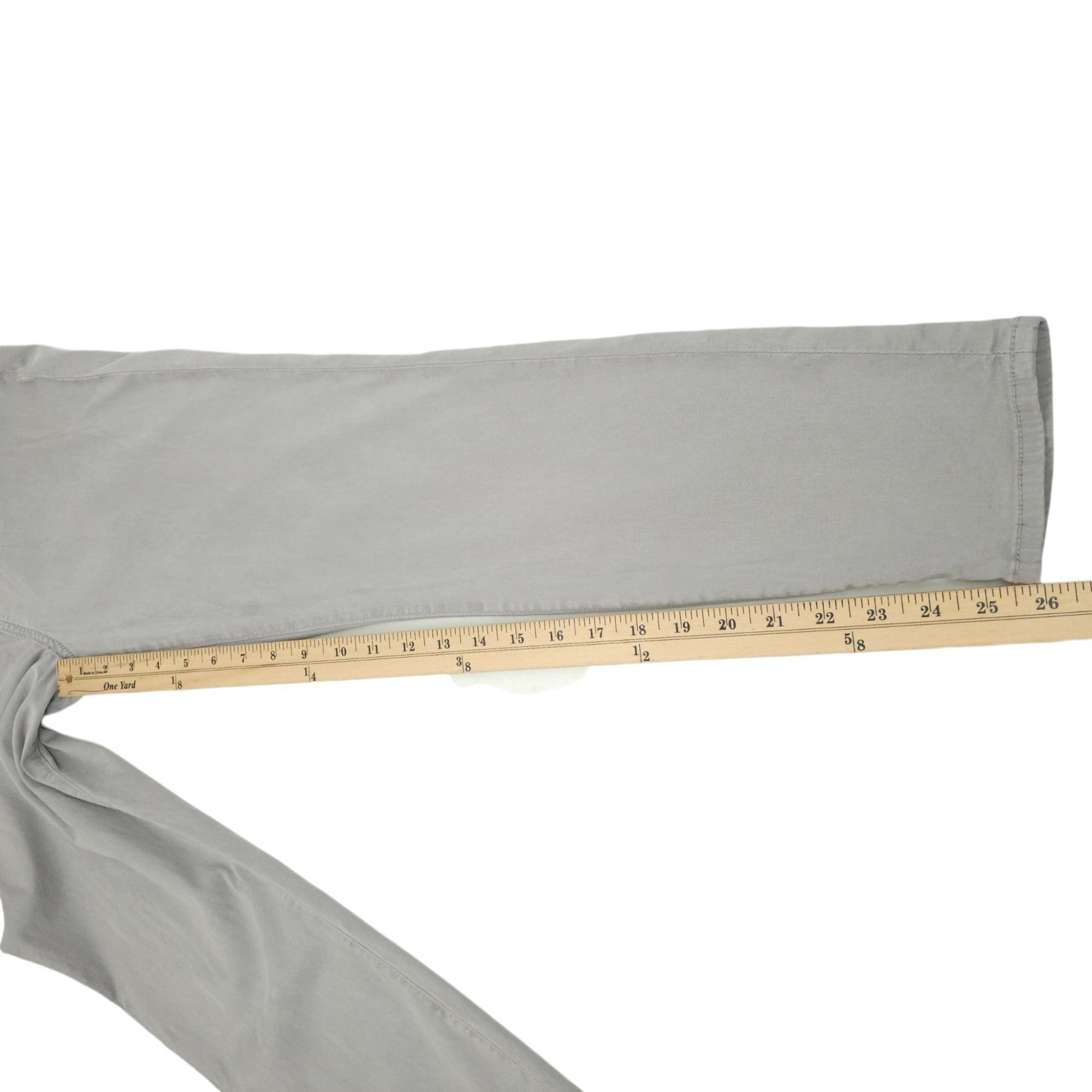 J Brand J Brand Capri Jeans Size 30 Gray Cropped Skinny Denim Pants Size 31" - 5 Thumbnail