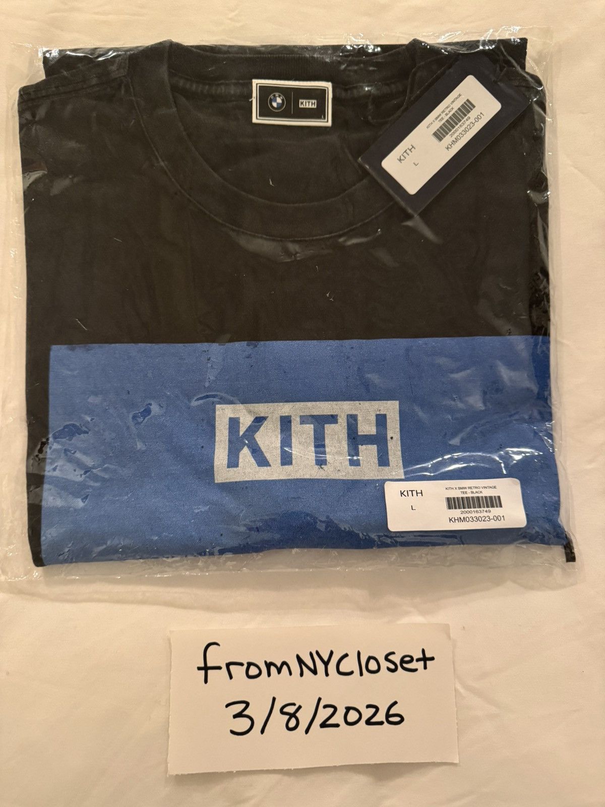 BMW × Kith KITH BMW M1 Tee Size US L / EU 52-54 / 3 - 3 Thumbnail