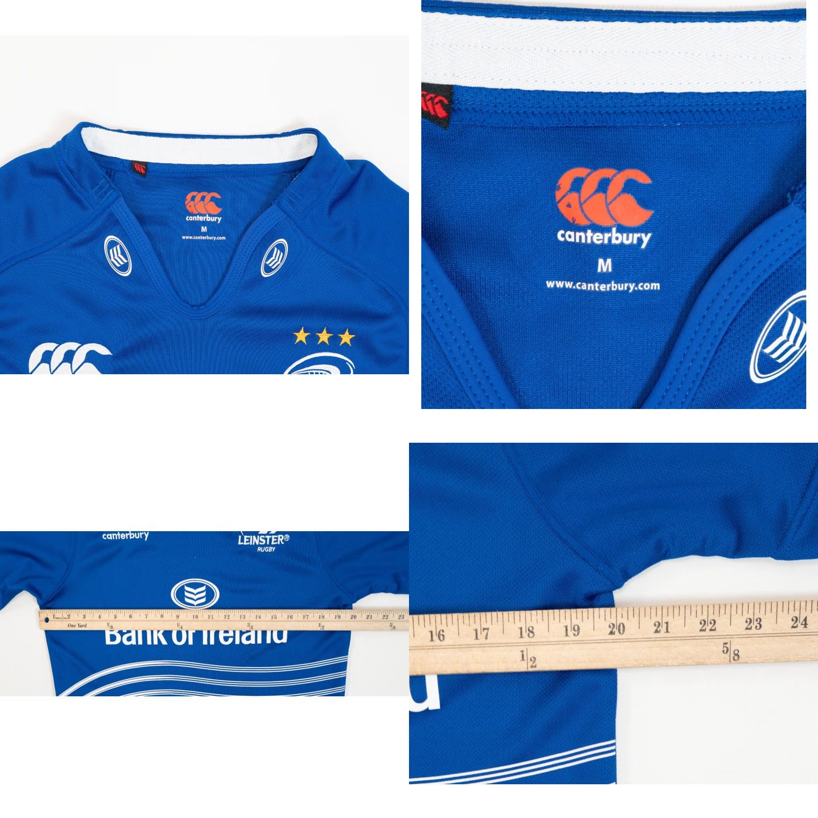 Vintage Leinster Rugby Shirt Mens M Jersey Polo Canterbury Bank of Ireland Vintage Size US M / EU 48-50 / 2 - 8 Thumbnail