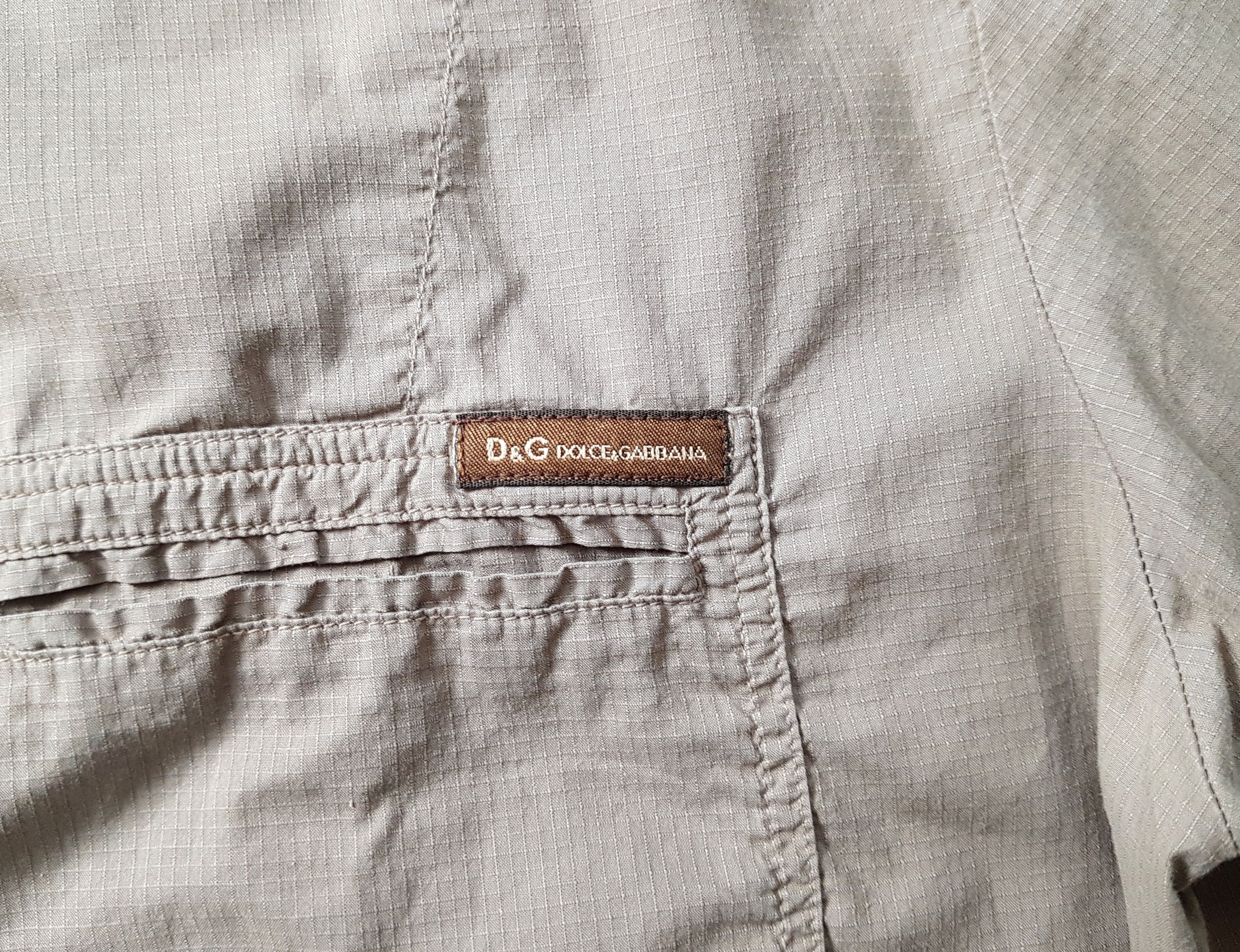 Dolce & Gabbana D&G Dolce & Gabbana Luxury Vintage Y2K Short Sleeve Shirt L Size US L / EU 52-54 / 3 - 4 Thumbnail