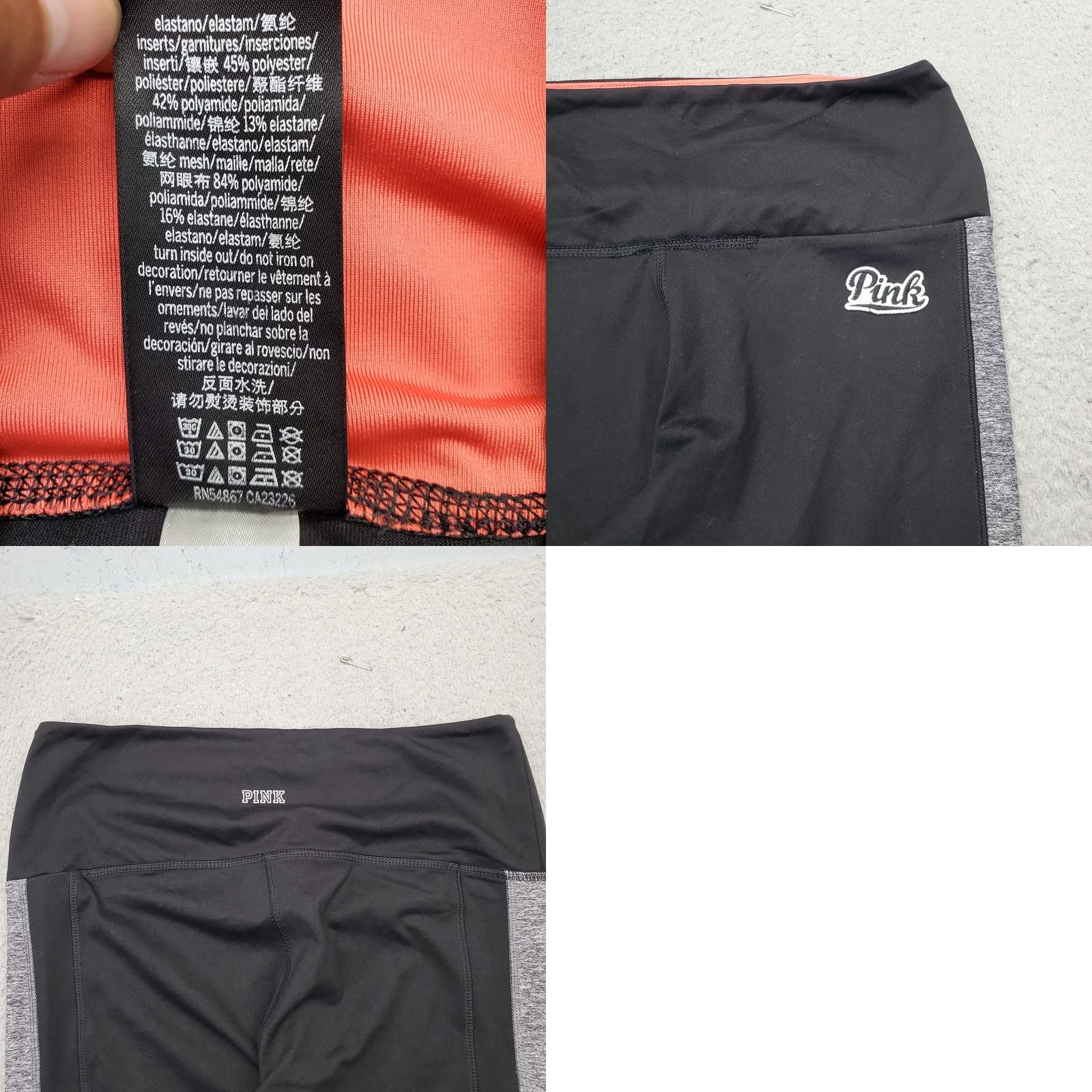 Victoria's Secret PINK Victoria's Secret Cropped Leggings Womens M Multi Ultimate Skinny Seamless Size 32" / US 10 / IT 46 - 8 Thumbnail