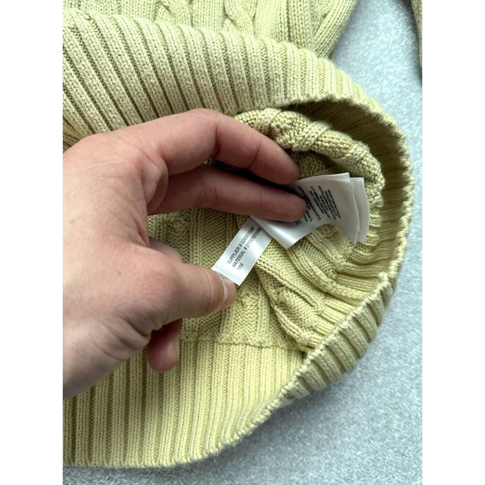 Polo Ralph Lauren Polo Ralph Lauren Sweater Crew Neck Womens Gold S Size S / US 4 / IT 40 - 8 Thumbnail