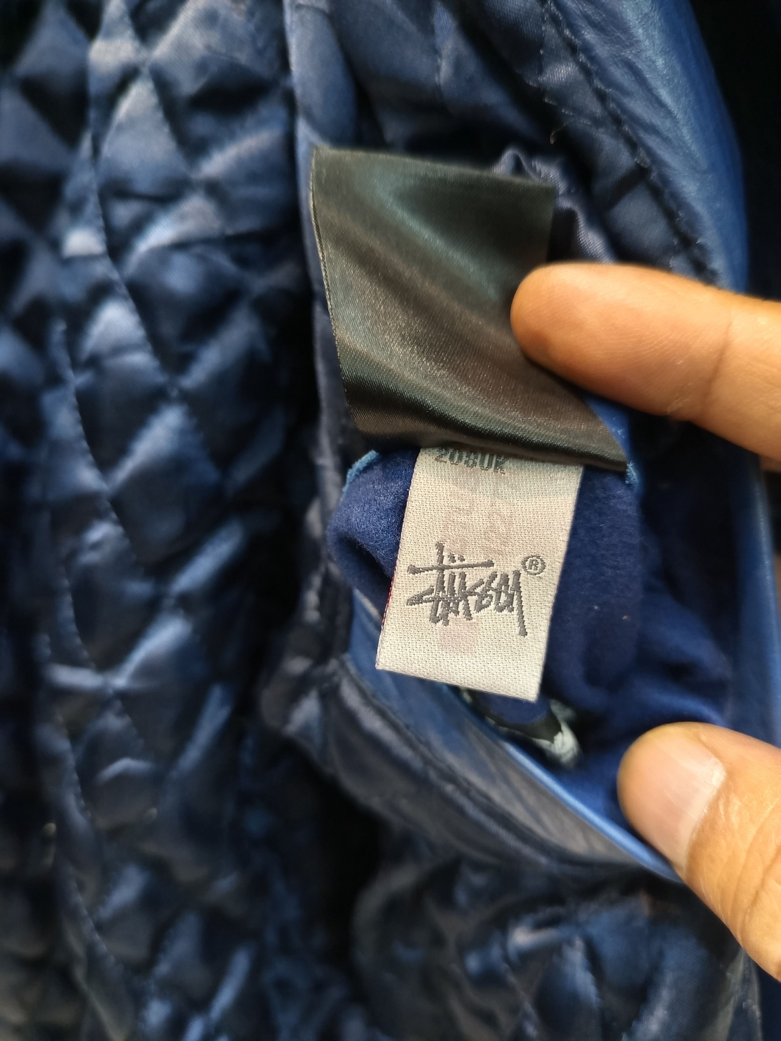 Stussy Y2K Stussy Japan Leather Biker Jacket Size US L / EU 52-54 / 3 - 15 Thumbnail