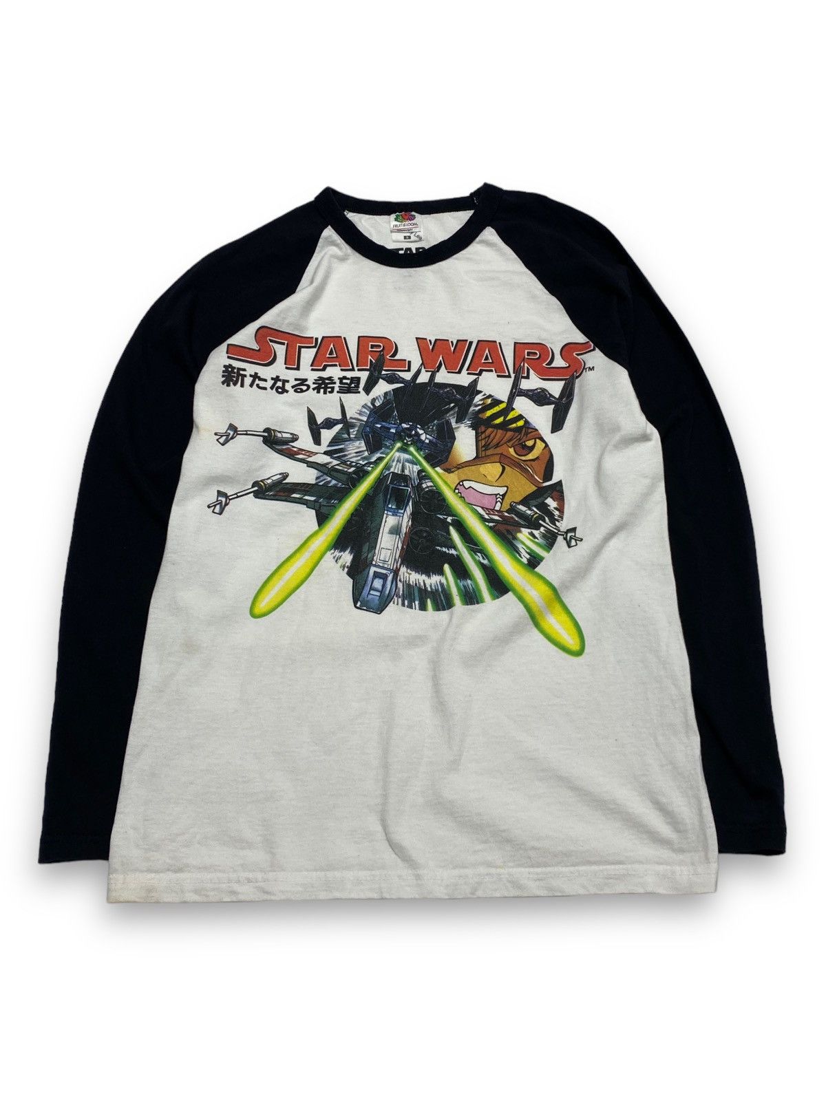 Other Vintage STAR WARS Big Logo Graphic Long Sleeve Size US S / EU 44-46 / 1 - 1 Thumbnail