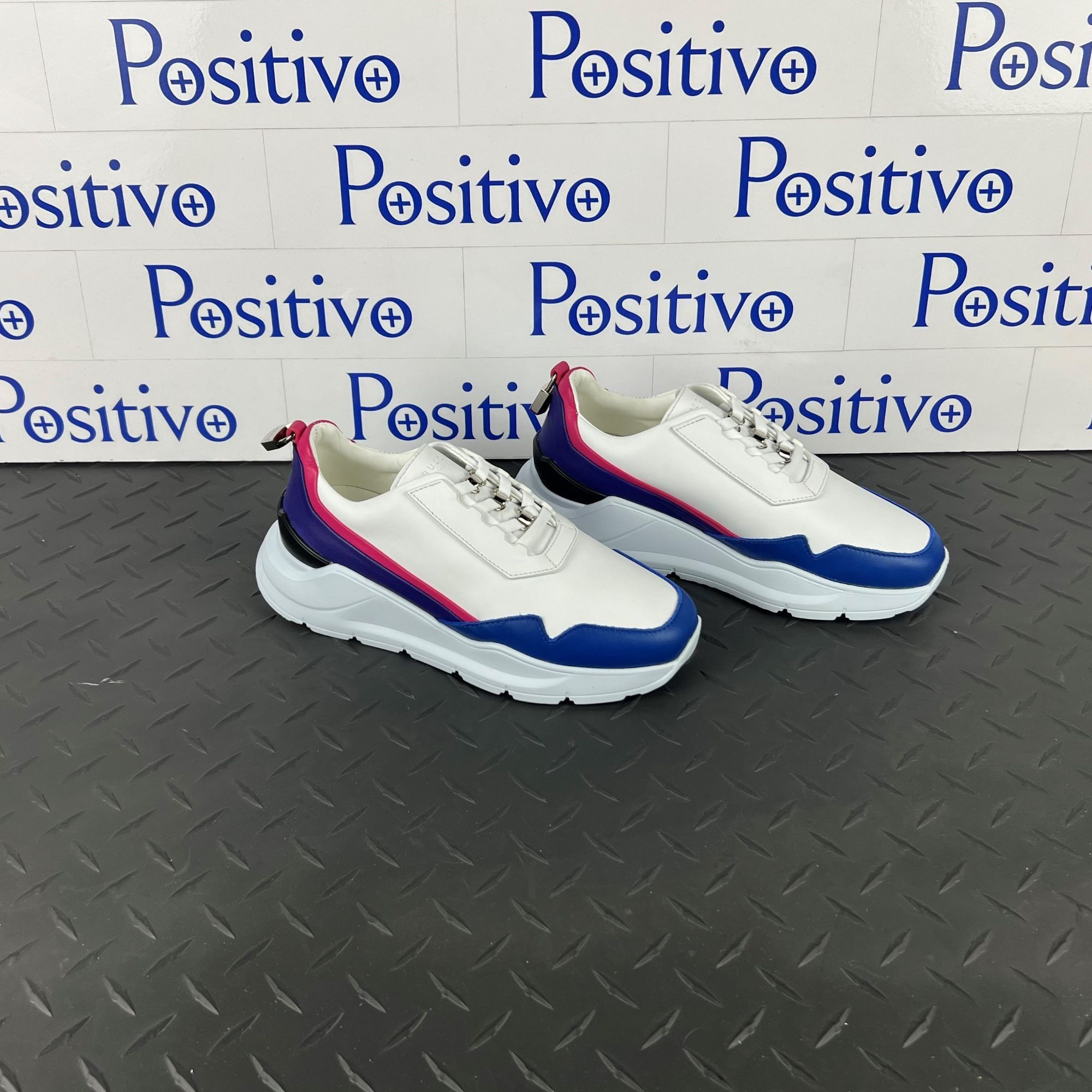 Buscemi Buscemi Strada Purple Trio Leather Sneakers US 7 EU 37 Size US 7 / IT 37 - 4 Thumbnail