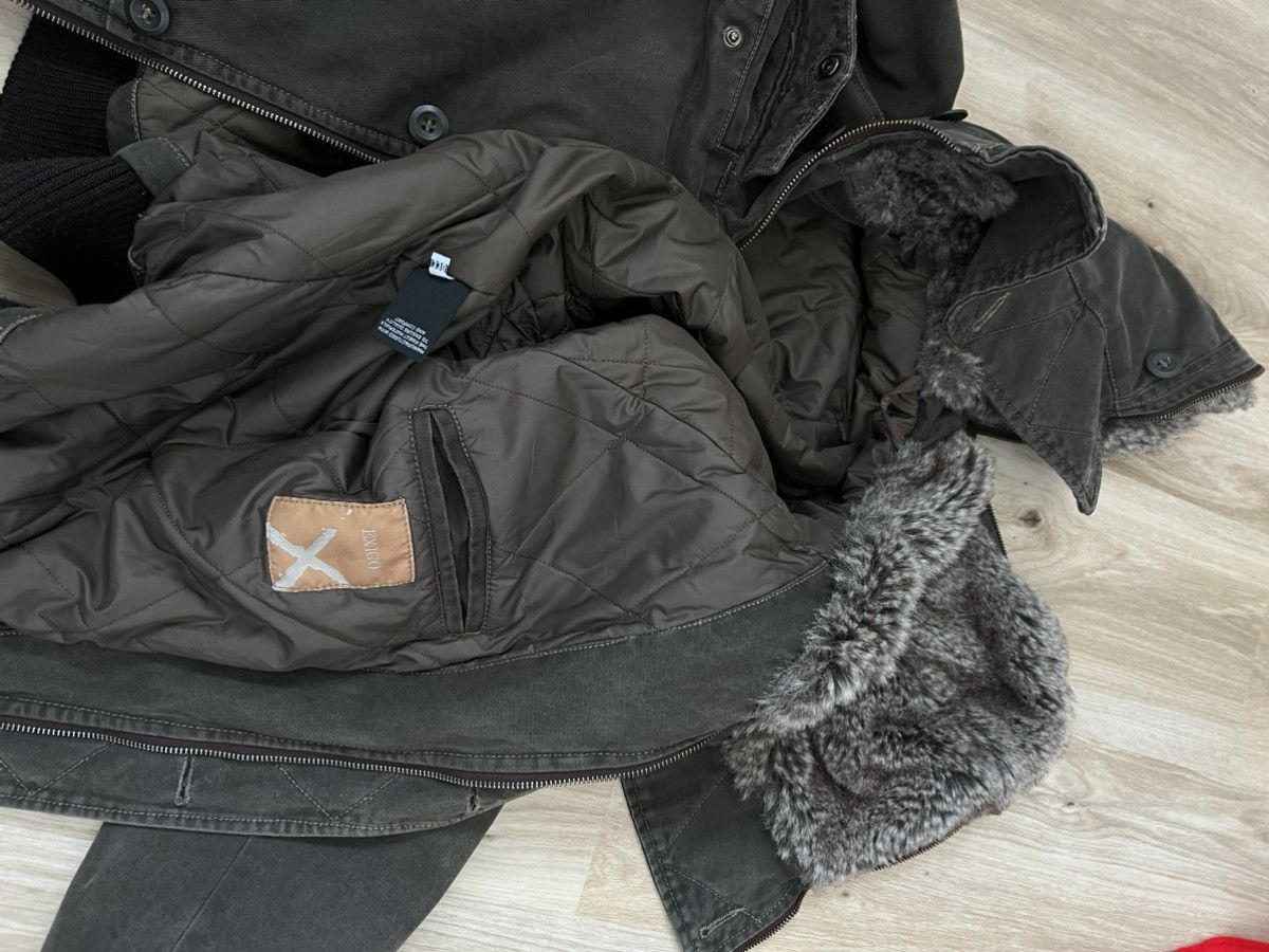 Vintage Vintage khaki avant garde bomber jacket with fur Size US M / EU 48-50 / 2 - 10 Thumbnail