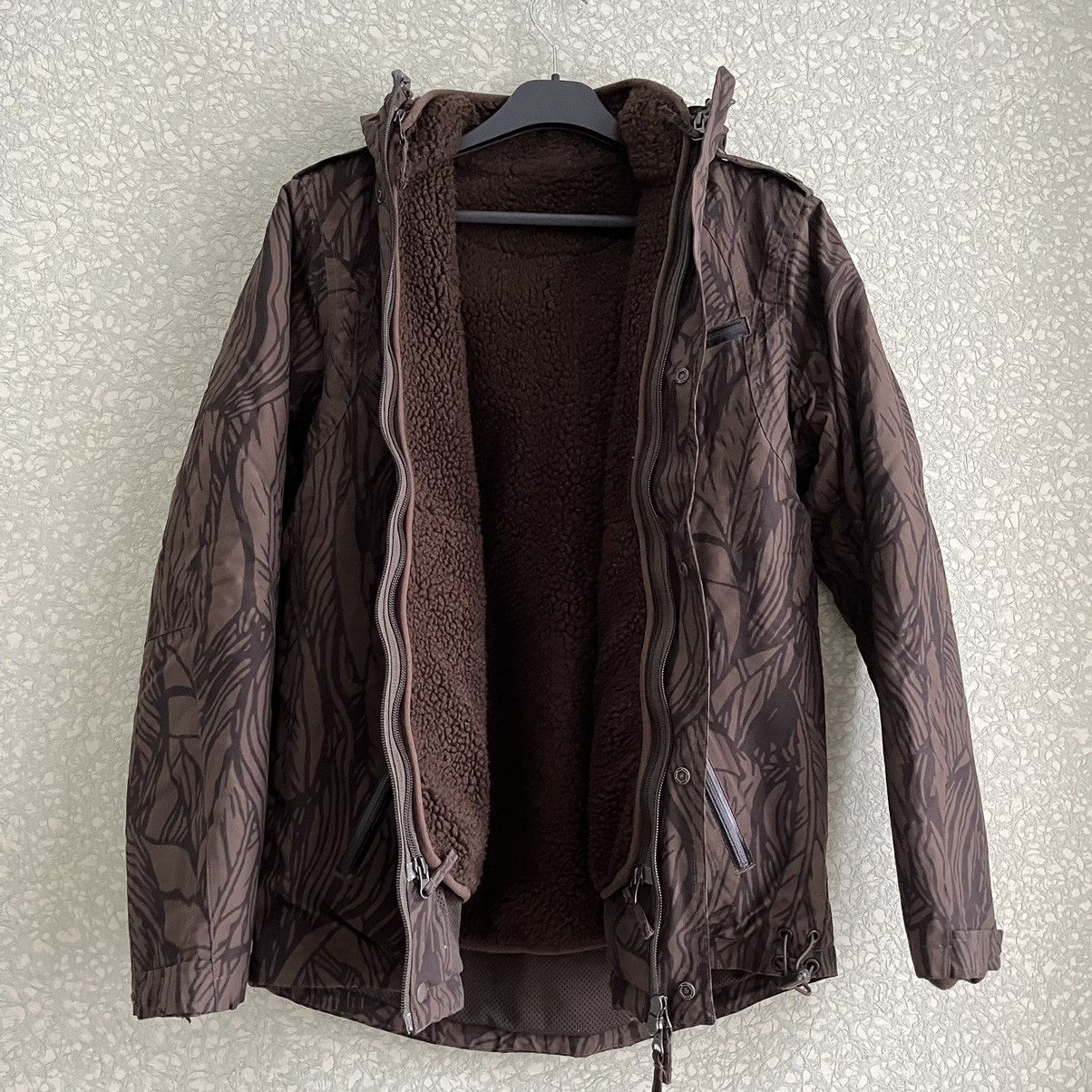 Levi's Engineered Jeans 00s 3-in-1 Camo Parka Size US S / EU 44-46 / 1 - 3 Thumbnail
