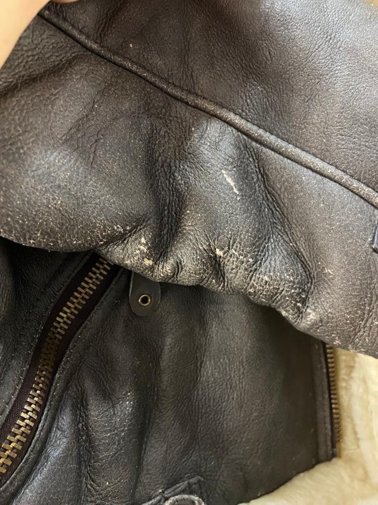 Other Vintage B3 Air Force U.S. Army Style Leather Jacket Size US M / EU 48-50 / 2 - 17 Thumbnail