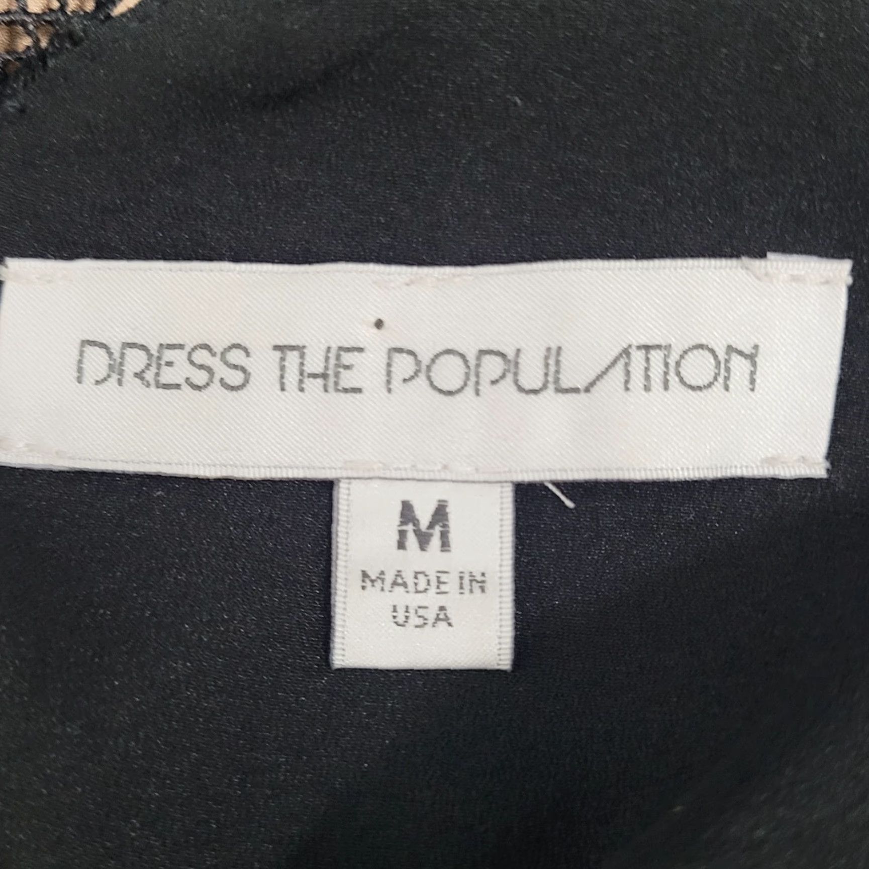 Dress the Population VINTAGE? Size M / US 6-8 / IT 42-44 - 3 Thumbnail