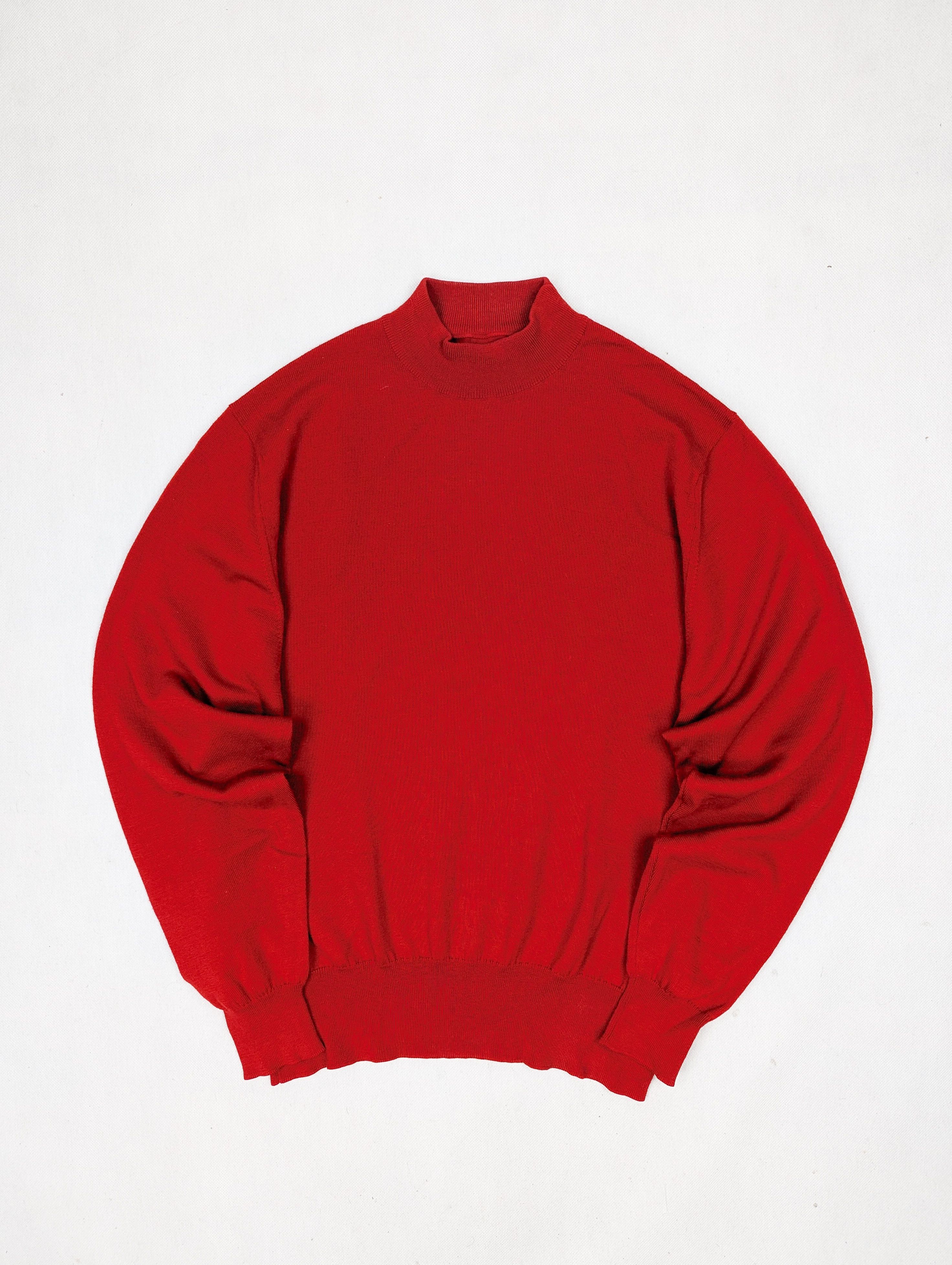 Ballantyne Ballantyne red sweater jumper wool S Size US S / EU 44-46 / 1 - 1 Thumbnail