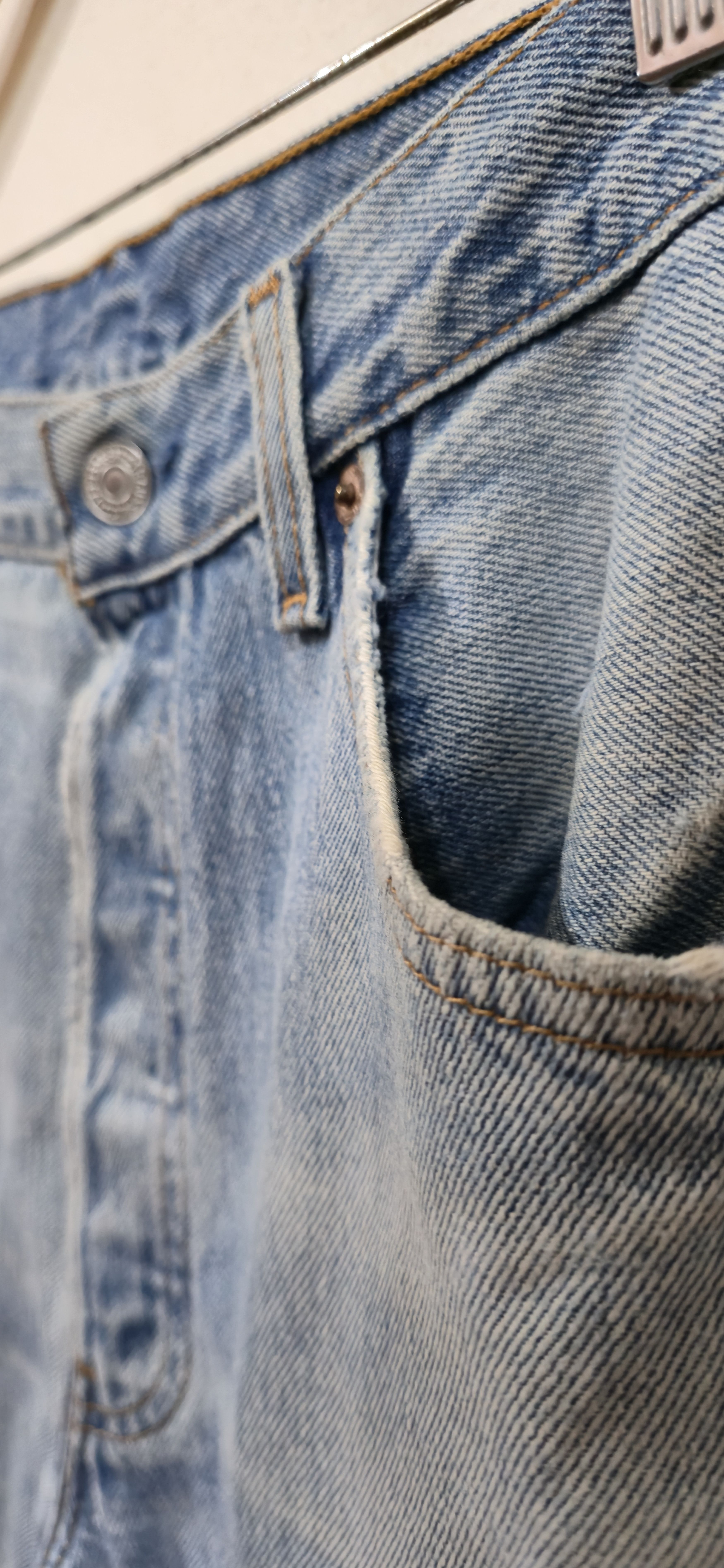 Levi's Vintage Clothing Vintage Levi's 501 Jeans Straight Leg Denim (W34 L29) Size US 34 / EU 50 - 12 Thumbnail
