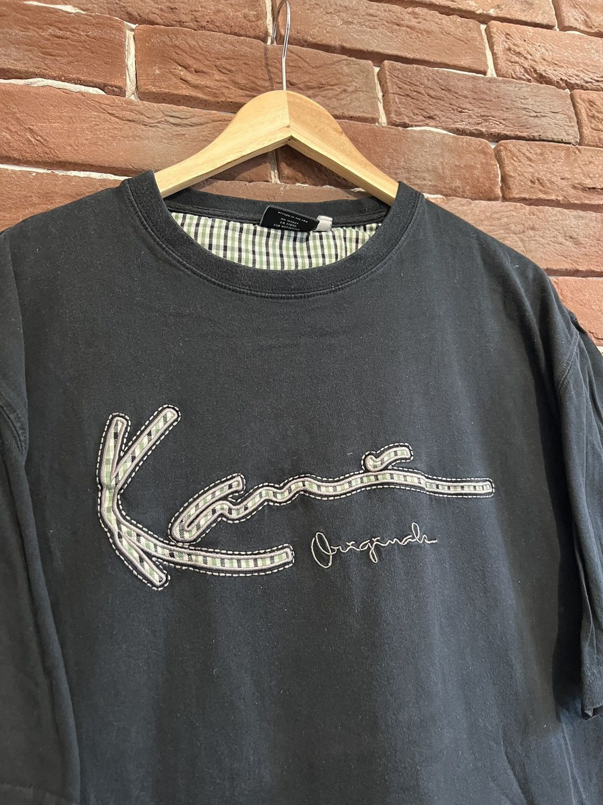 Karl Kani 90s Karl Kani Big Logo Rap Shirt Rare Vintage Hype Streetwea Size US XL / EU 56 / 4 - 3 Thumbnail