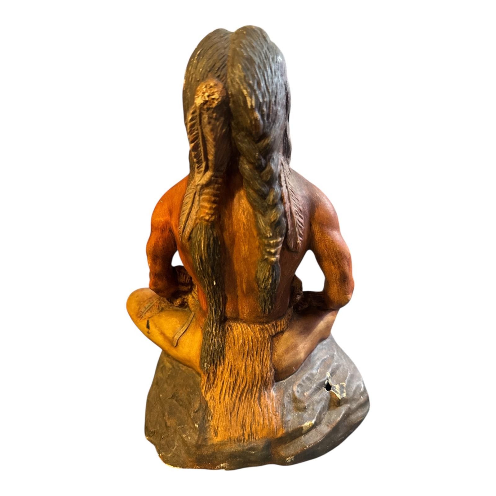 Unknown London Vintage Native American Warrior Figurine Sculpture Size ONE SIZE - 3 Thumbnail