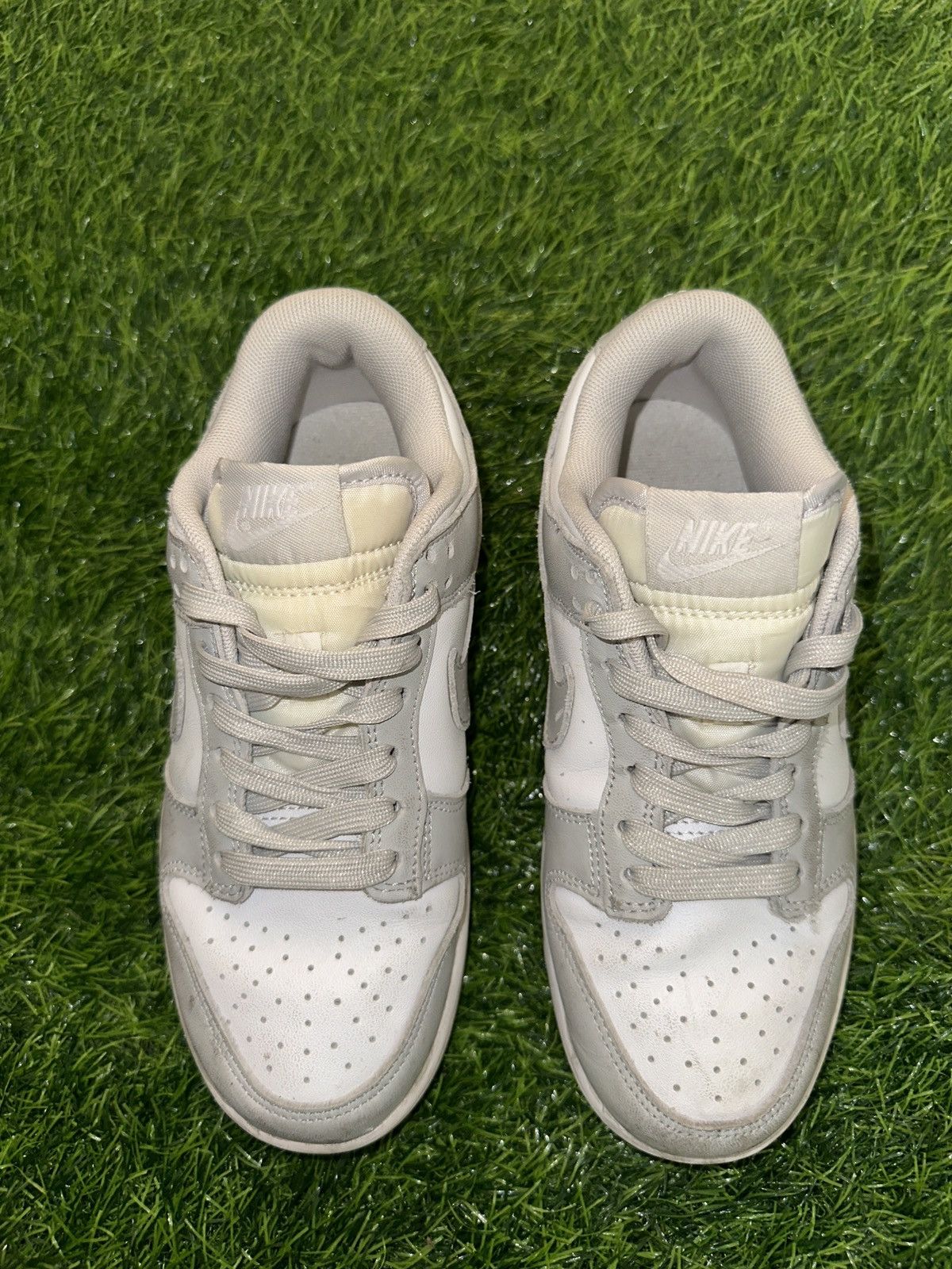 Nike Nike dunk low grey fog sneaker shoes size 5.5 Size US 5.5 / EU 38 - 3 Thumbnail