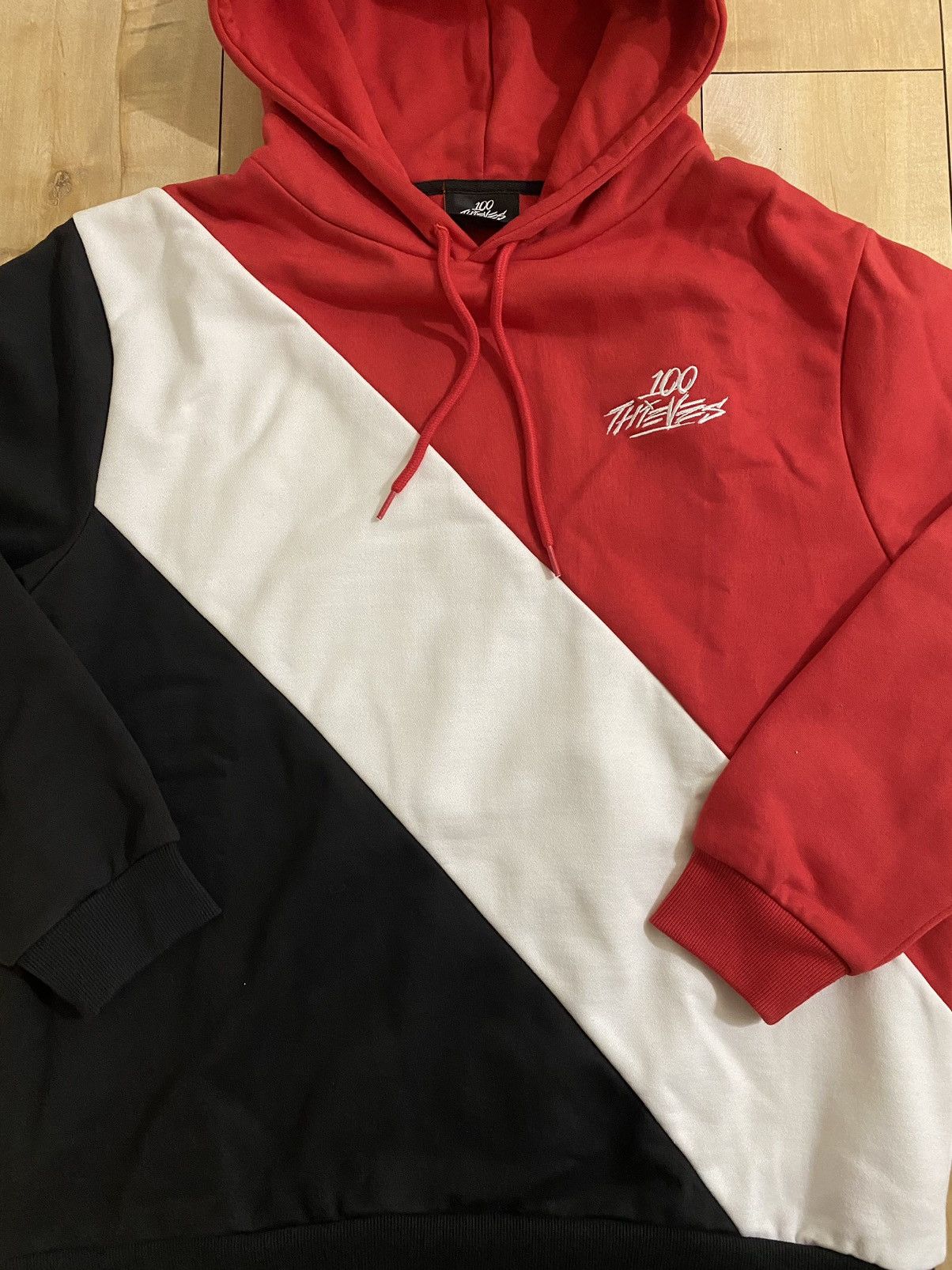 Tri color hoodie 100 thieves sales
