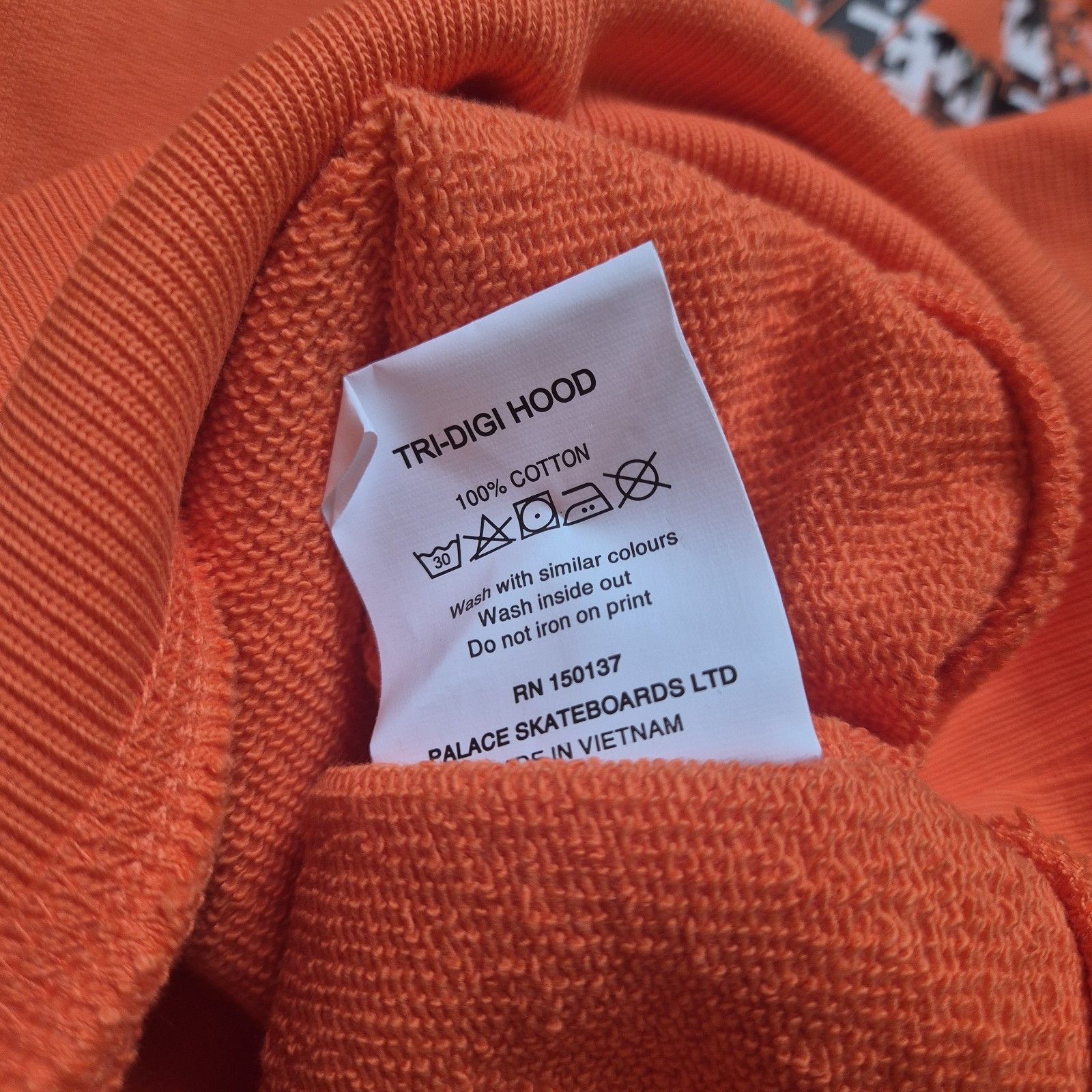 Palace Palace Tri-Digi Hood Orange Medium Brand New FW22 Size US M / EU 48-50 / 2 - 6 Thumbnail
