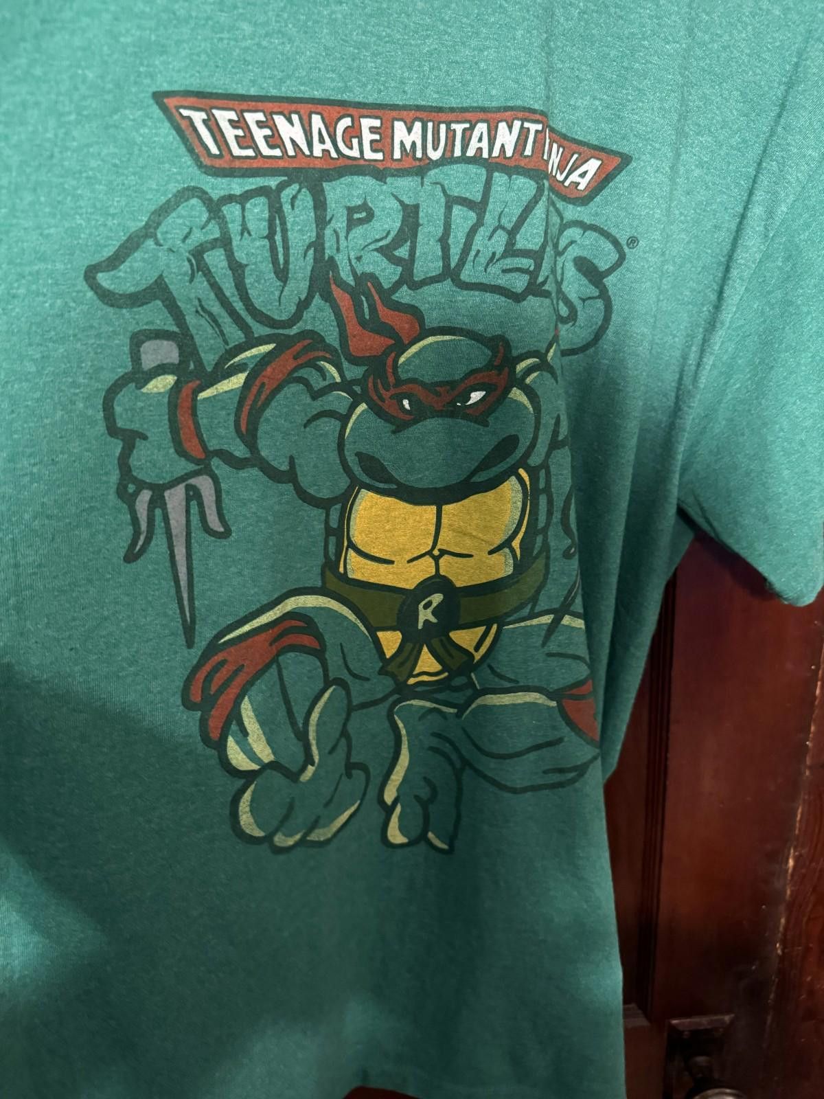 Nickelodeon Teenage Mutant Ninja Turtles TMNT T-Shirt Green Men Size XL Size US XL / EU 56 / 4 - 4 Thumbnail