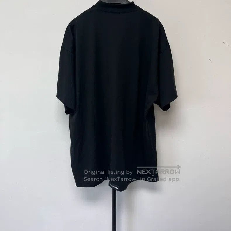 Balenciaga Balenciaga Solid Color Round Neck Short Sleeve T-Shirt Size M / US 6-8 / IT 42-44 - 1 Thumbnail