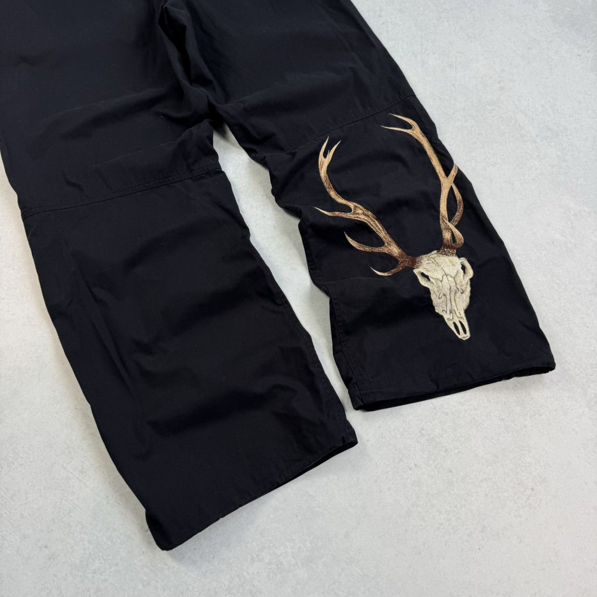 Maharishi VINTAGE 💥 AW13 MAHARISHI EMBROIDERED DEER SKULL SNOPANTS L Size US 36 / EU 52 - 9 Thumbnail