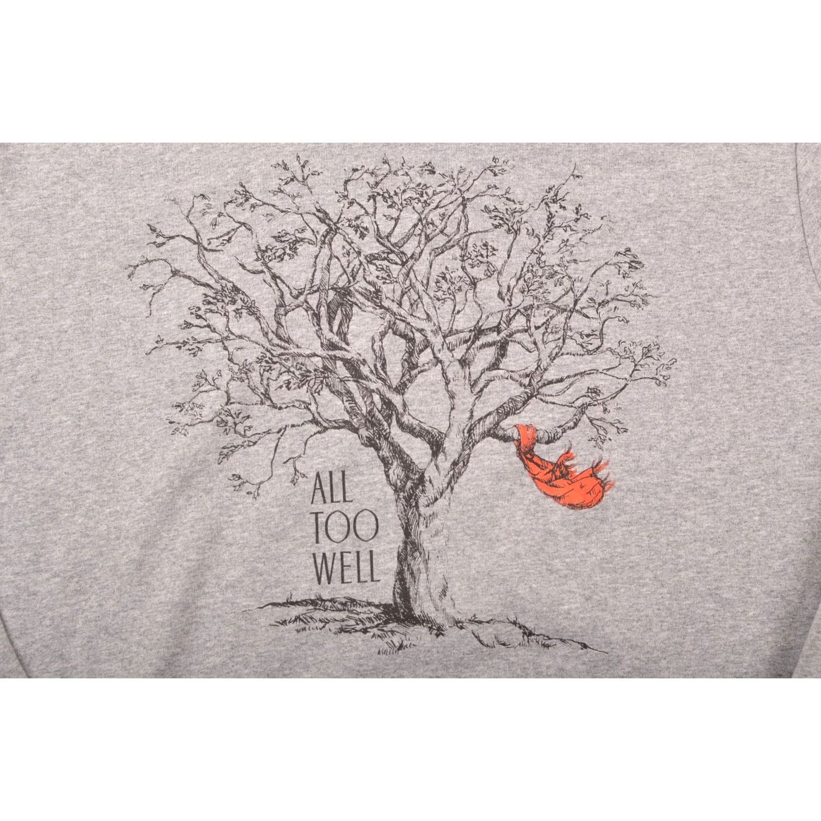 Vintage Taylor Swift All Too Well Pullover Hoodie Hoody XL Gray Mens XL Pullover Hoodie Size US XL / EU 56 / 4 - 2 Thumbnail