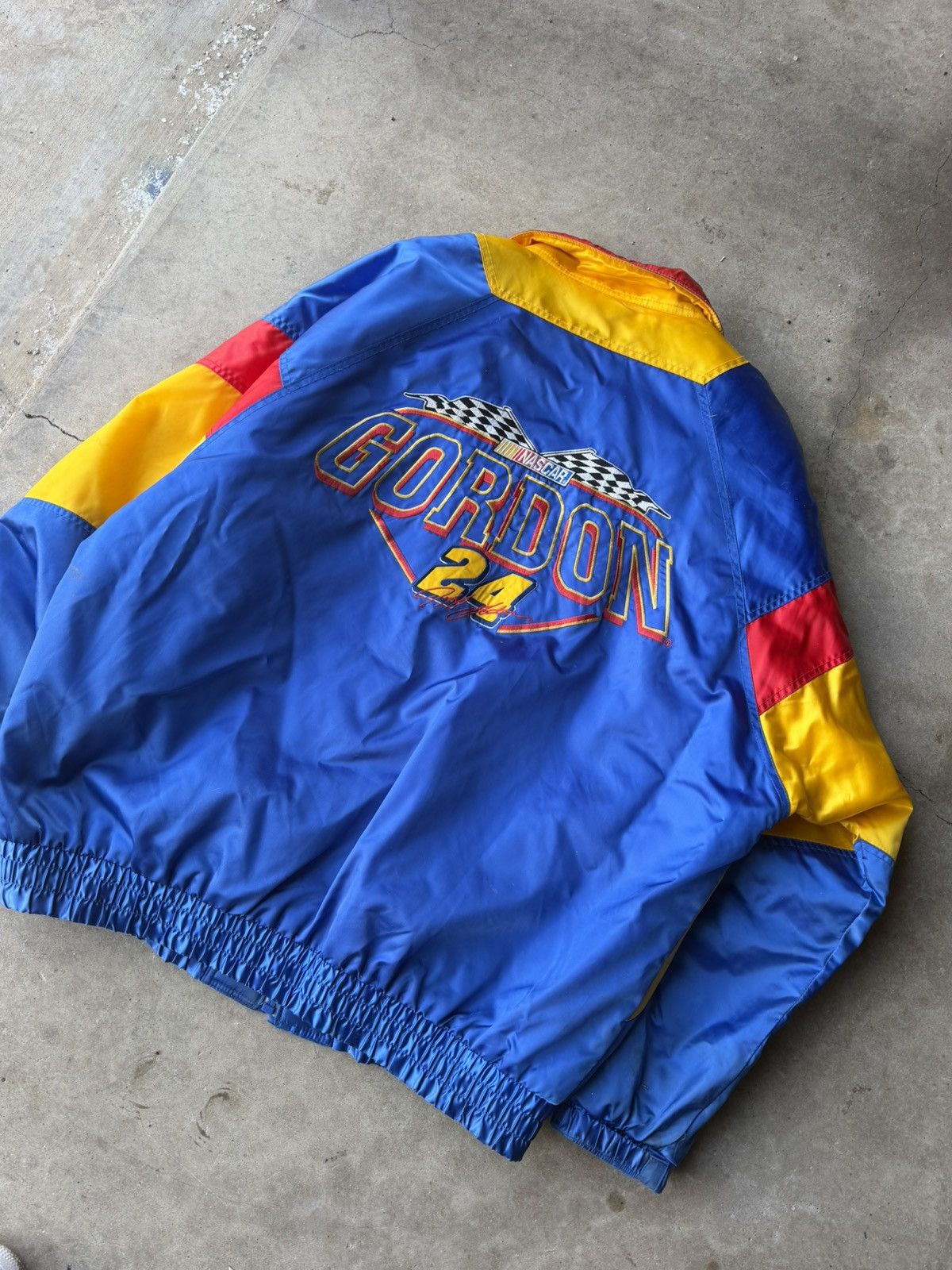 NASCAR Vintage 90s/2000s nascar jacket Size US XL / EU 56 / 4 - 1 Thumbnail