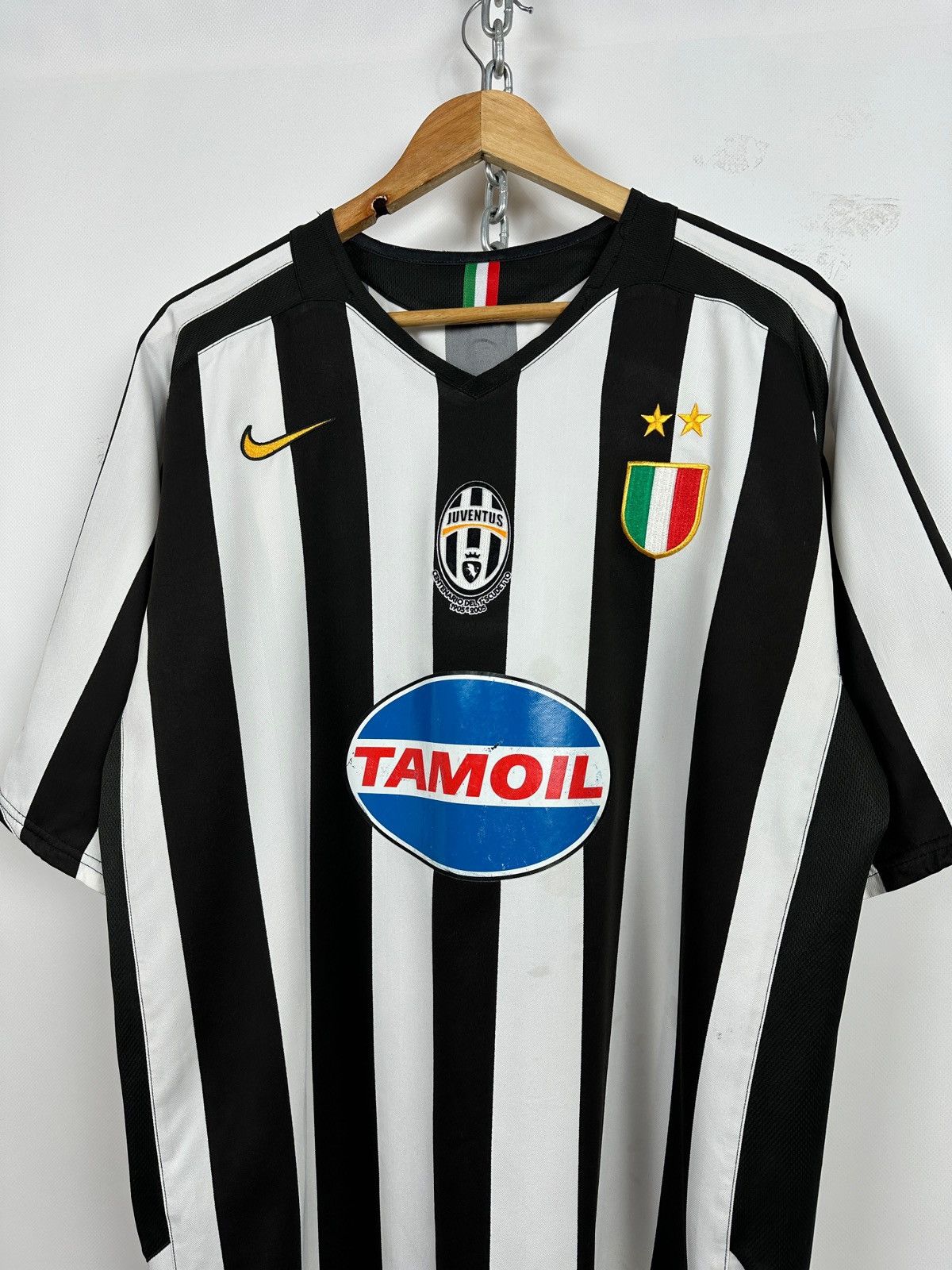 Nike 2005/06 Nike Juventus FC Total 90 Vintage Home Jersey Size US XL / EU 56 / 4 - 4 Thumbnail