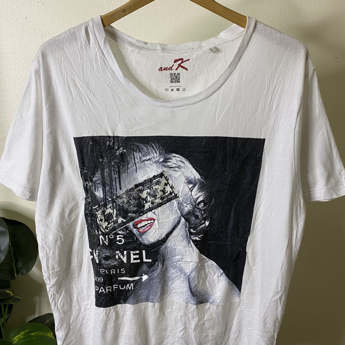Other Marilyn Monroe x Chanel x LV Art Tshirt Size US L / EU 52-54 / 3 - 2 Thumbnail