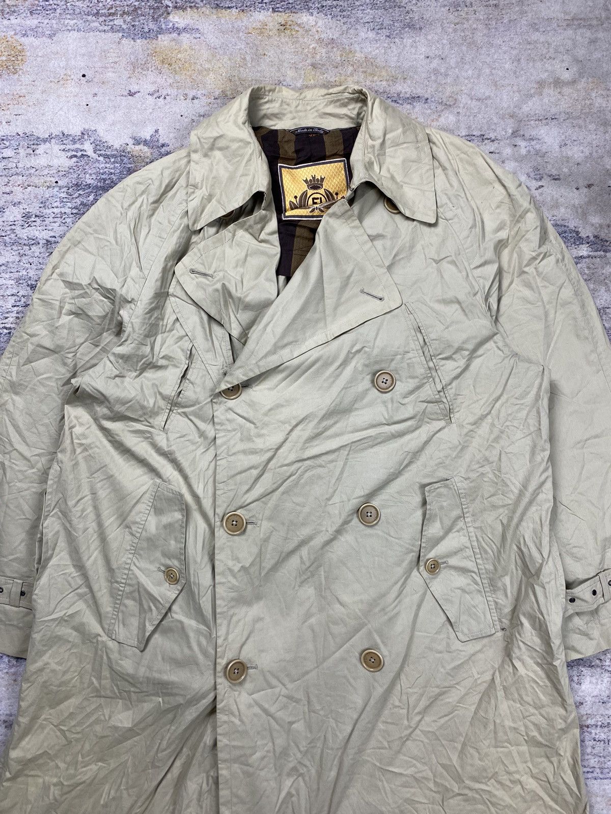 Fendi × Vintage Vintage Fendi trench coat Size US M / EU 48-50 / 2 - 3 Thumbnail