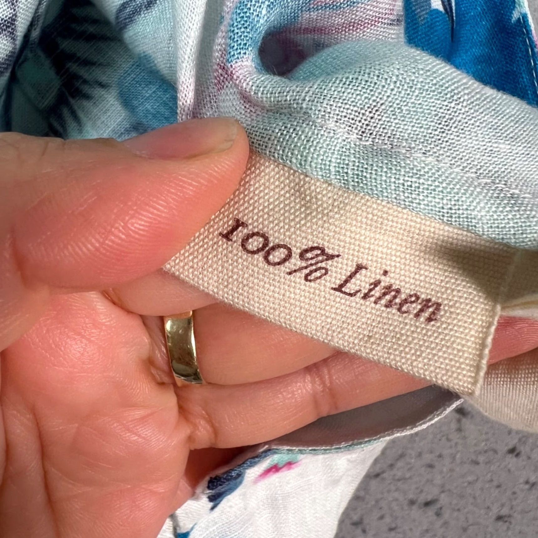 Alix Of Bohemia Alix Of Bohemia Womens Pants Floral Linen Wide-Leg White 6 Linen Wide-Leg Inseam 31in Adult Womens 6 Casual Summer Spring Jeans? Size 28" / US 6 / IT 42 - 4 Thumbnail