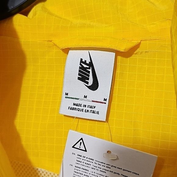 Nike Nike NRG MII Hooded Track Jacket Opti Yellow NWT Size US M / EU 48-50 / 2 - 4 Thumbnail