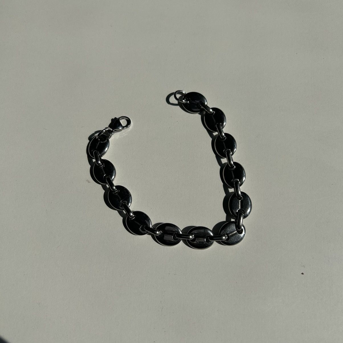 Vintage Y2K 2000s Gucci style link silver heavyweight bracelet Size ONE SIZE - 6 Thumbnail