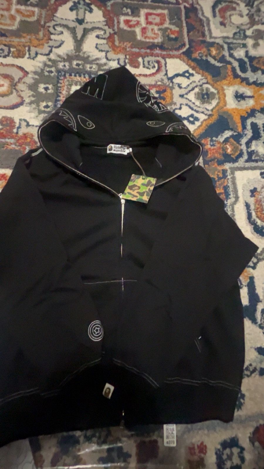 Bape BAPE Exclusive GOAT Contrast Stitching Hoodie Size US L / EU 52-54 / 3 - 9 Thumbnail